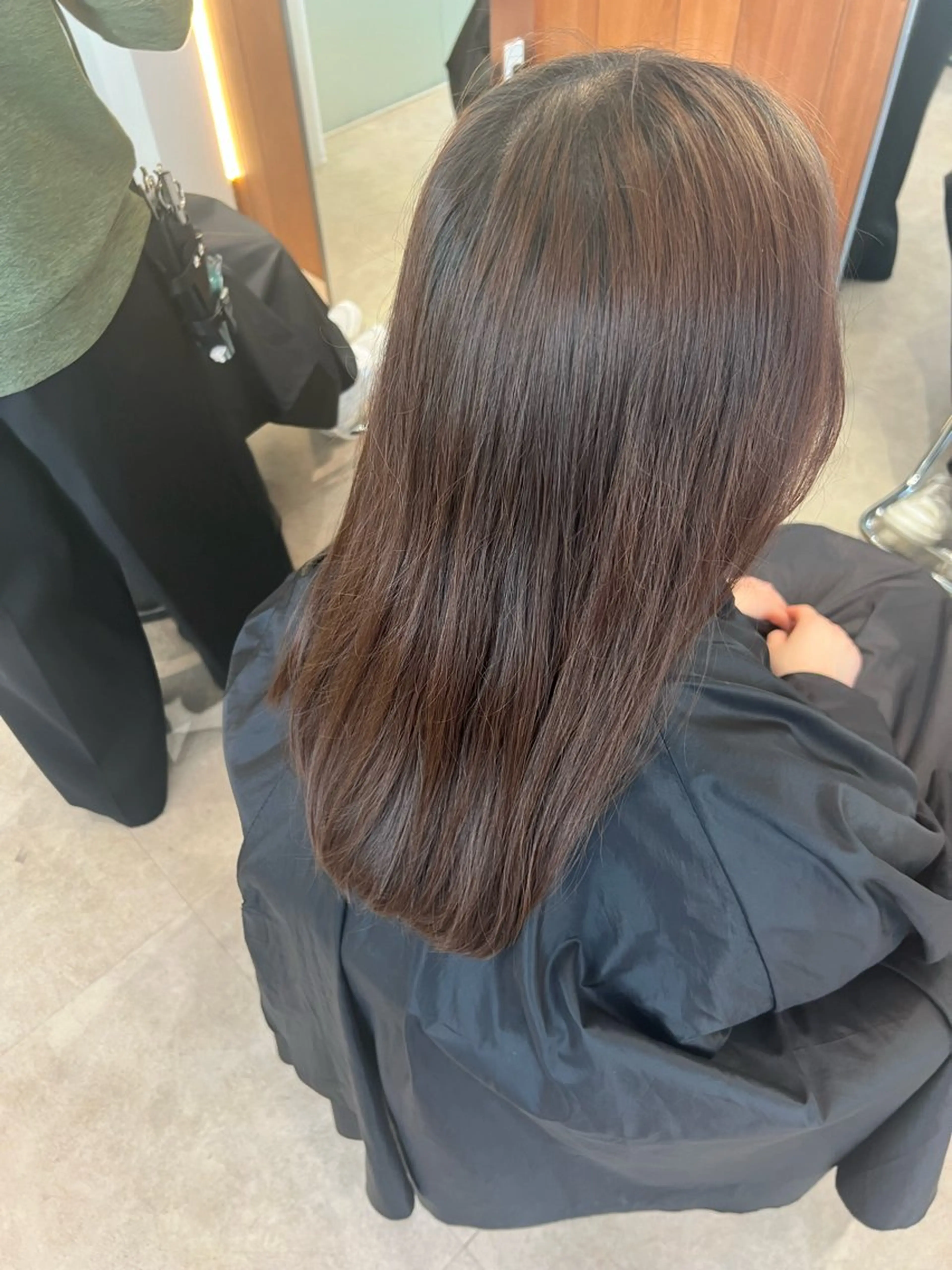 ミディアム カラー ✨髪質改善 縮毛矯正 艶髪 立川 コウキ✨のヘアスタイル