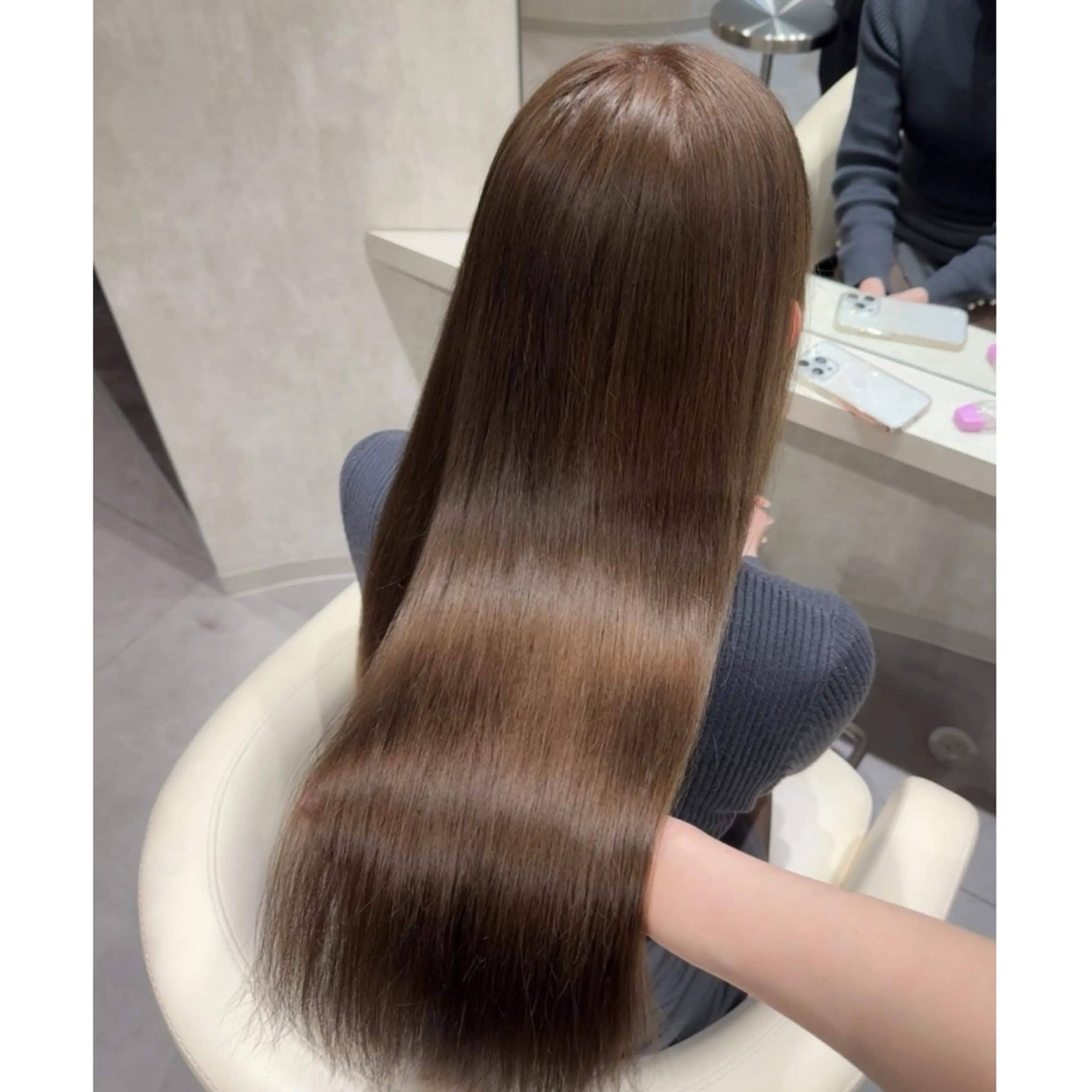 ロング カラー ヘアカラー LOTTA CUCCI所属・miyu /トレンド カラー×艶髪のヘアスタイル