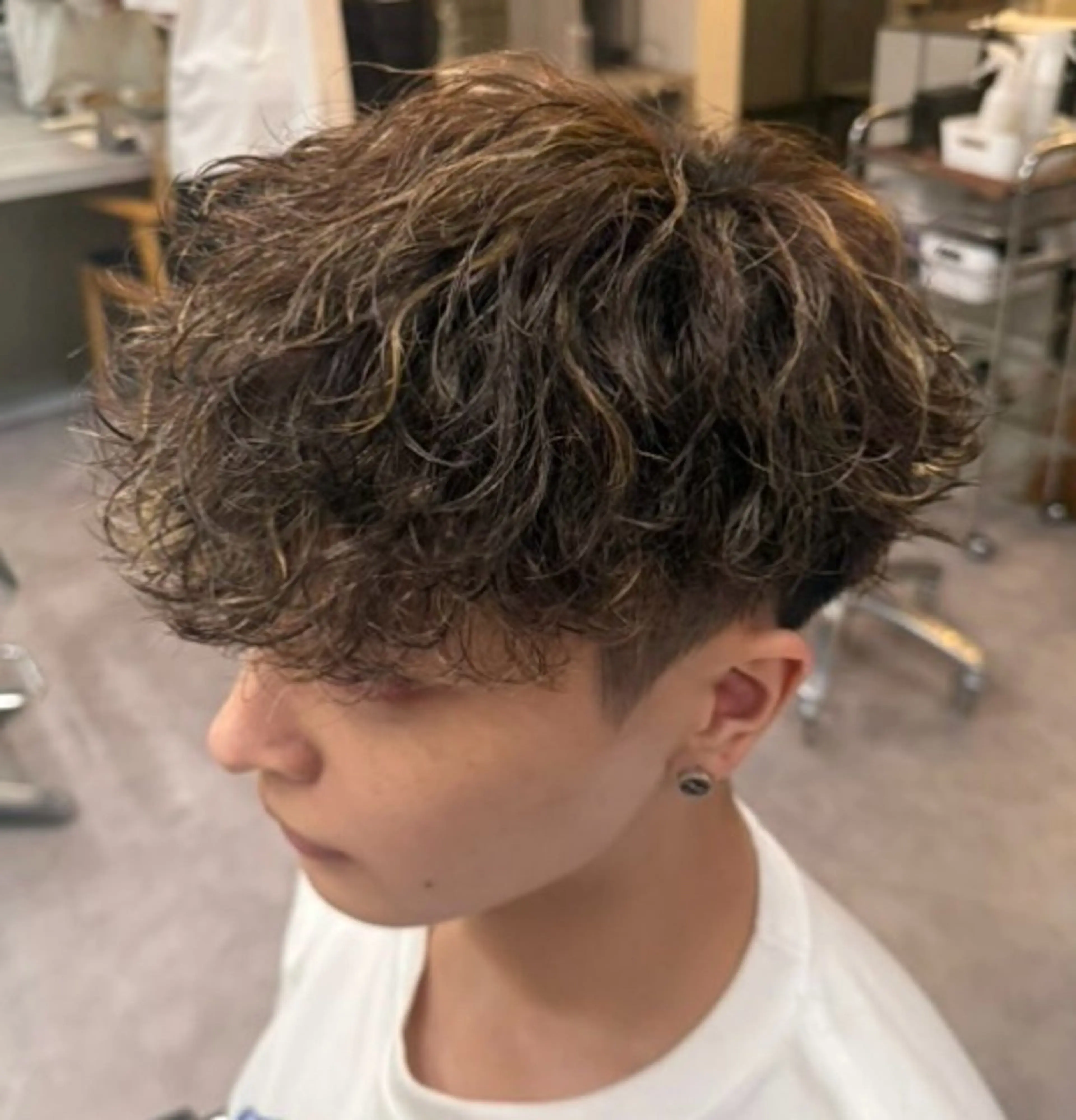 先着4名様限定✨️メンズカット+スペインカールの写真