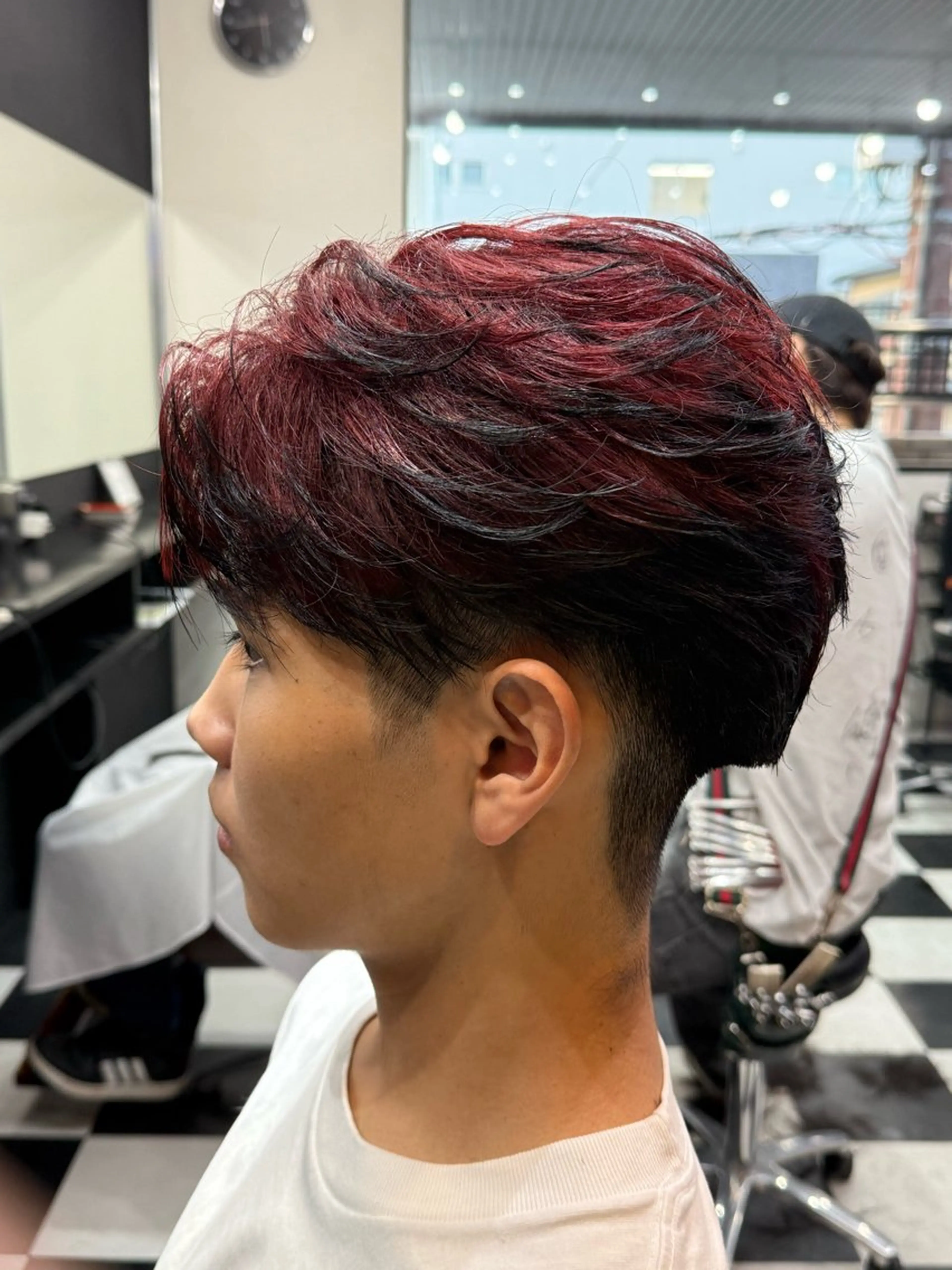 カラー メンズ ヘアカラー トリートメント joker所属・京都/伏見/メンズ/ 石田昂のヘアスタイル