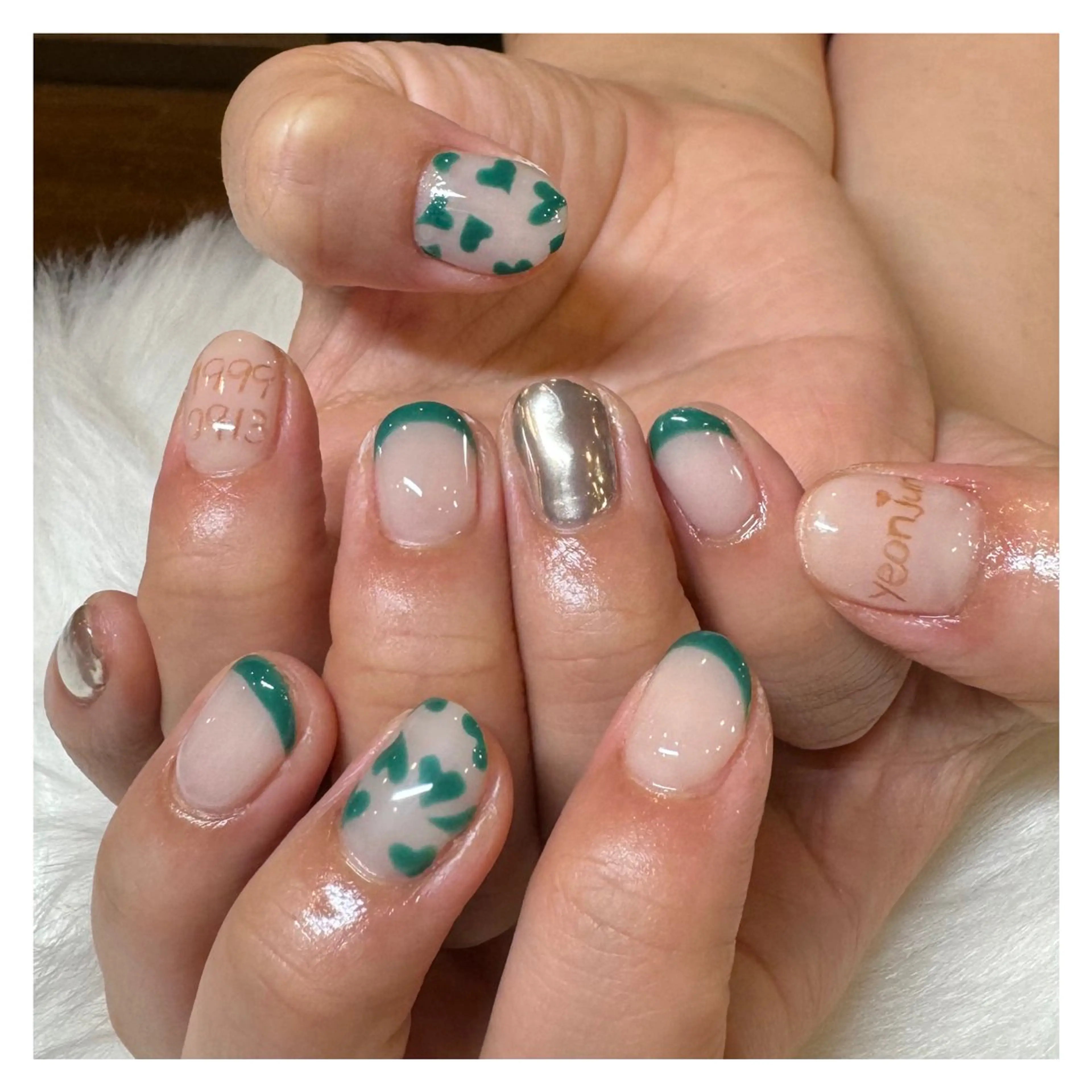 ネイル joieange 心斎橋Hazukiのネイルデザイン