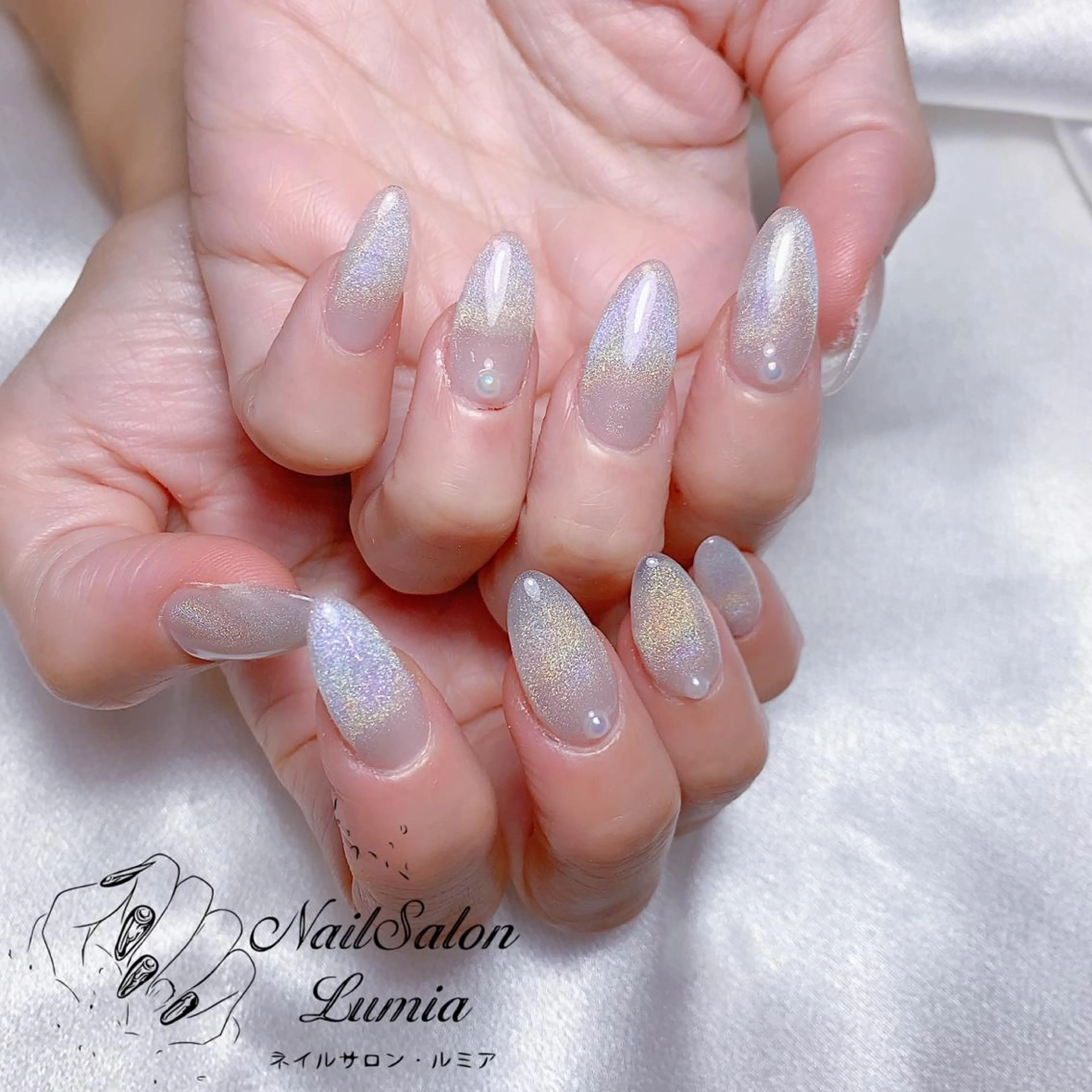 ネイル ハンドネイル ネイルサロン ルミア Lumia 店長のネイルデザイン