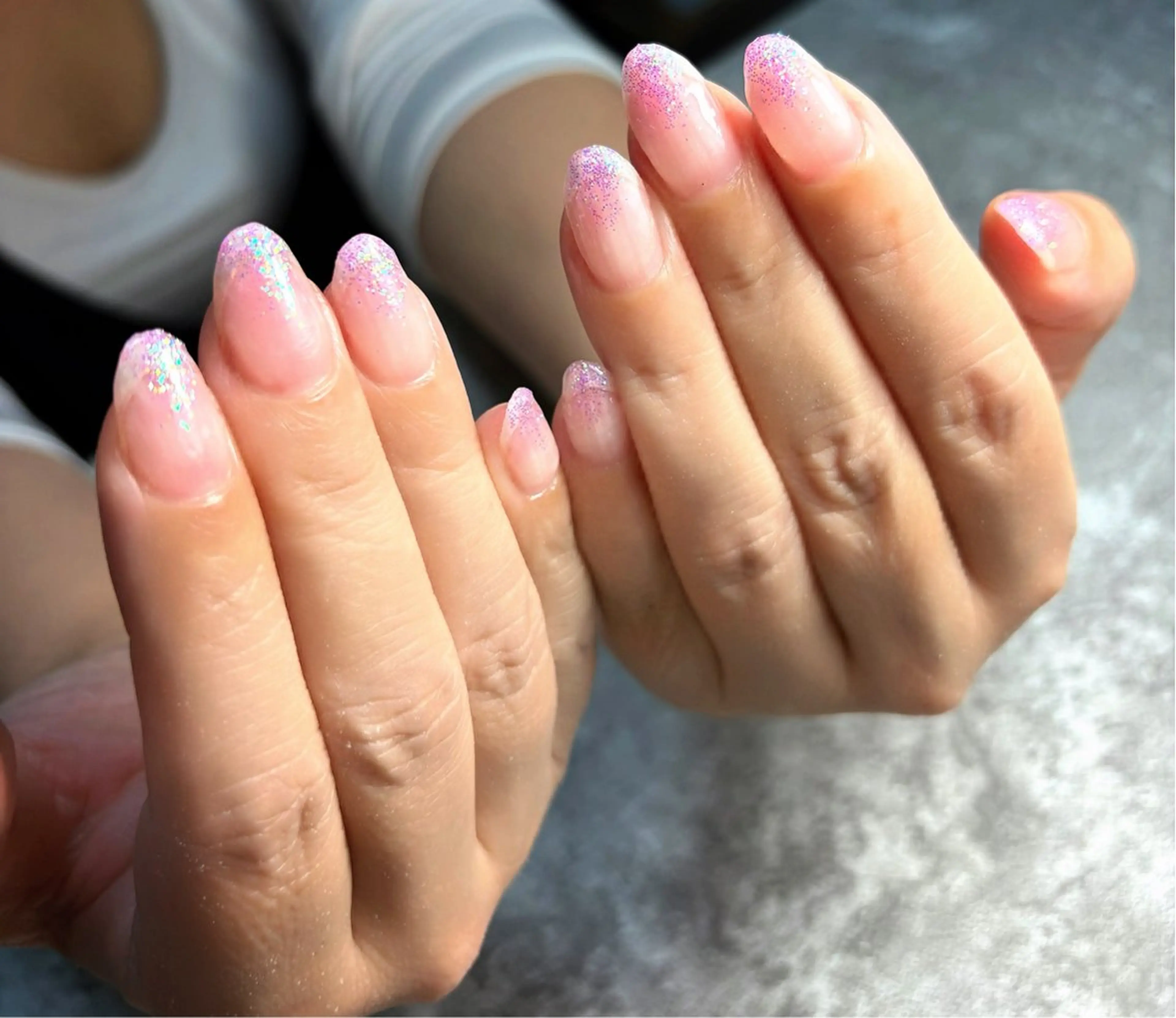 ネイル ラメ(グリッター) ラメグラデーション ハンドネイル Nail_ K'sのネイルデザイン