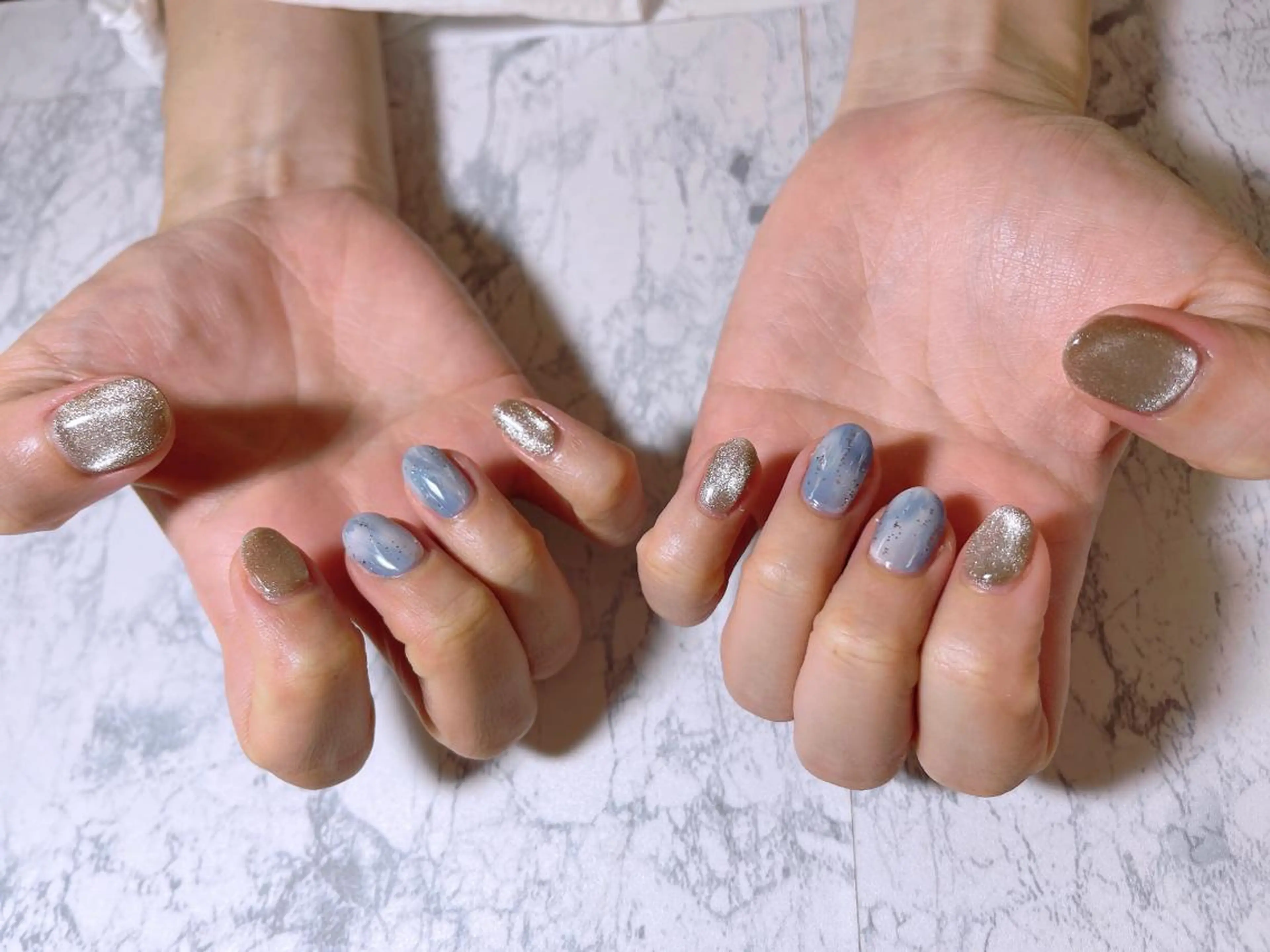 ネイル マグネットネイル ハンドネイル ハンドケア private_salon_ami所属・private salonのネイルデザイン