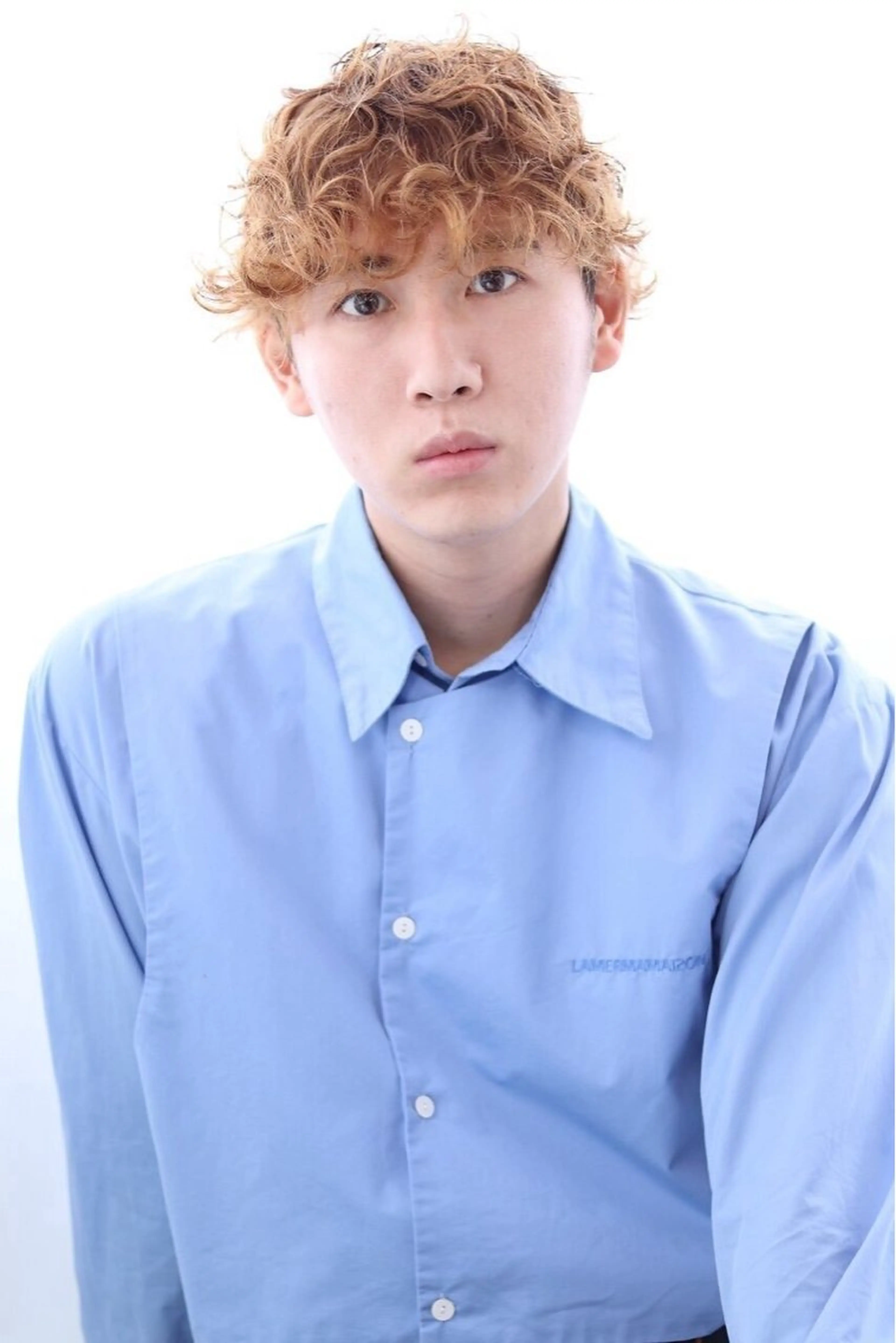 メンズ カット パーマ 林 美里のヘアスタイル