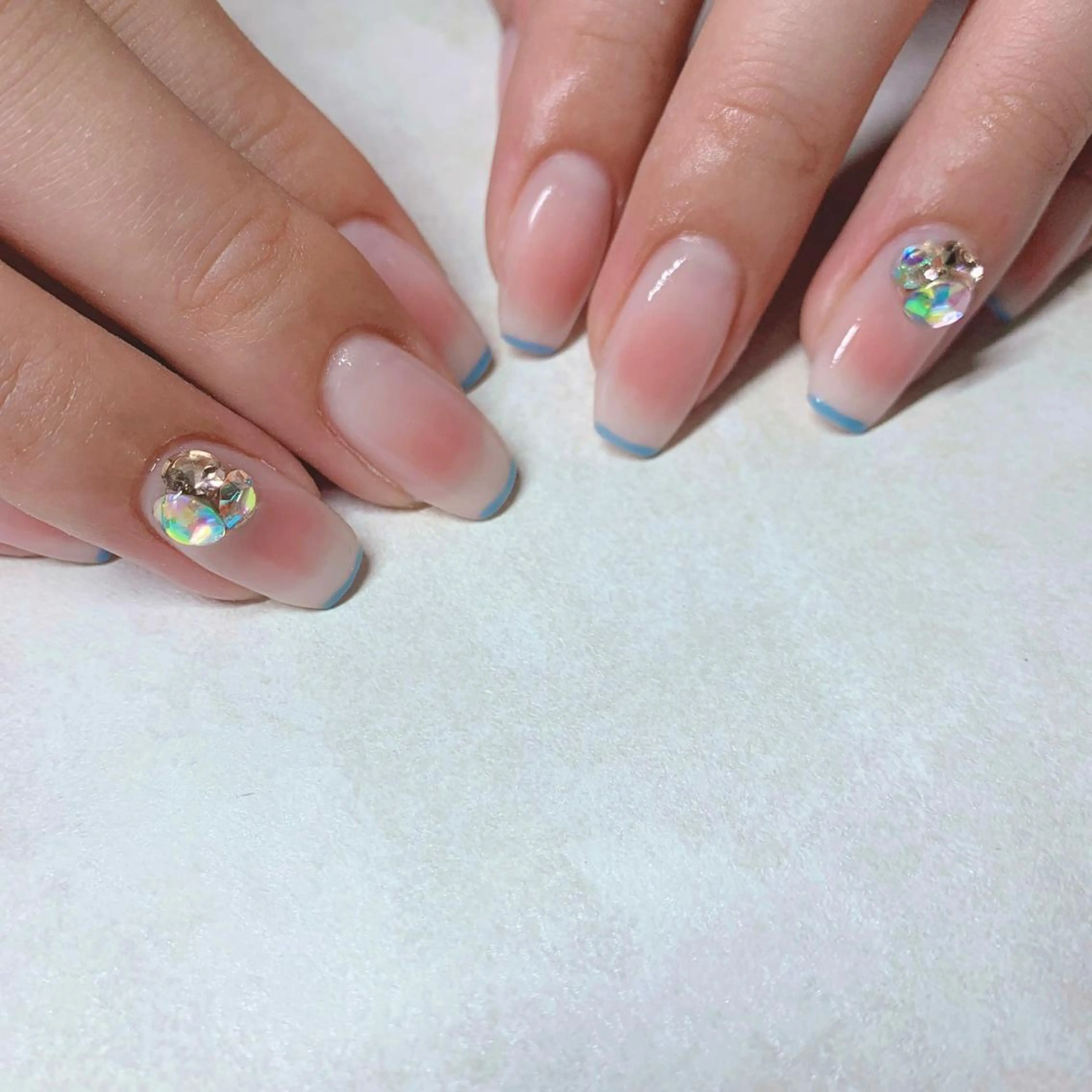 カラー ネイル ハンドネイル Cozy_ ilumのネイルデザイン