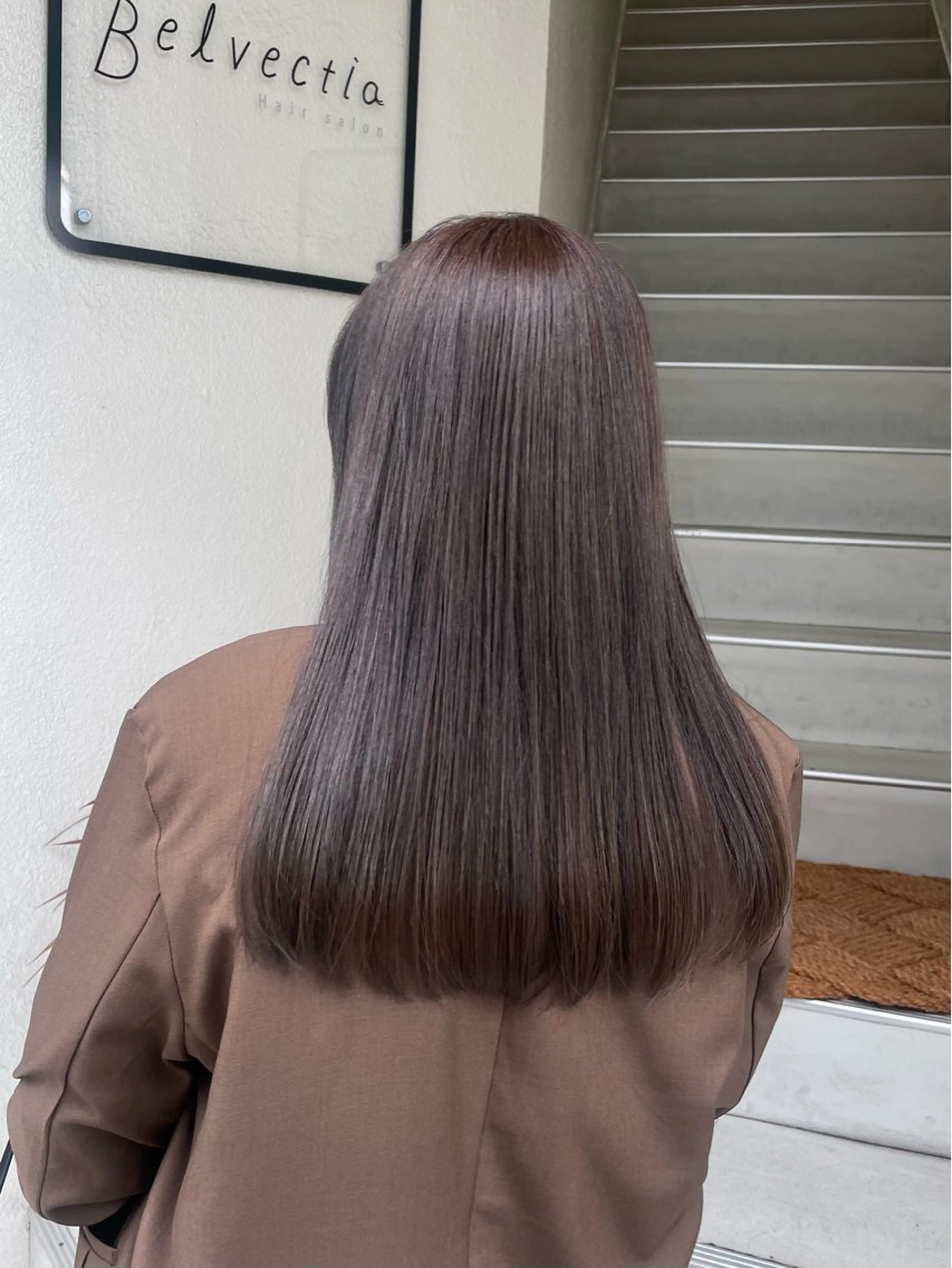 カラー 仲田 野愛のヘアスタイル