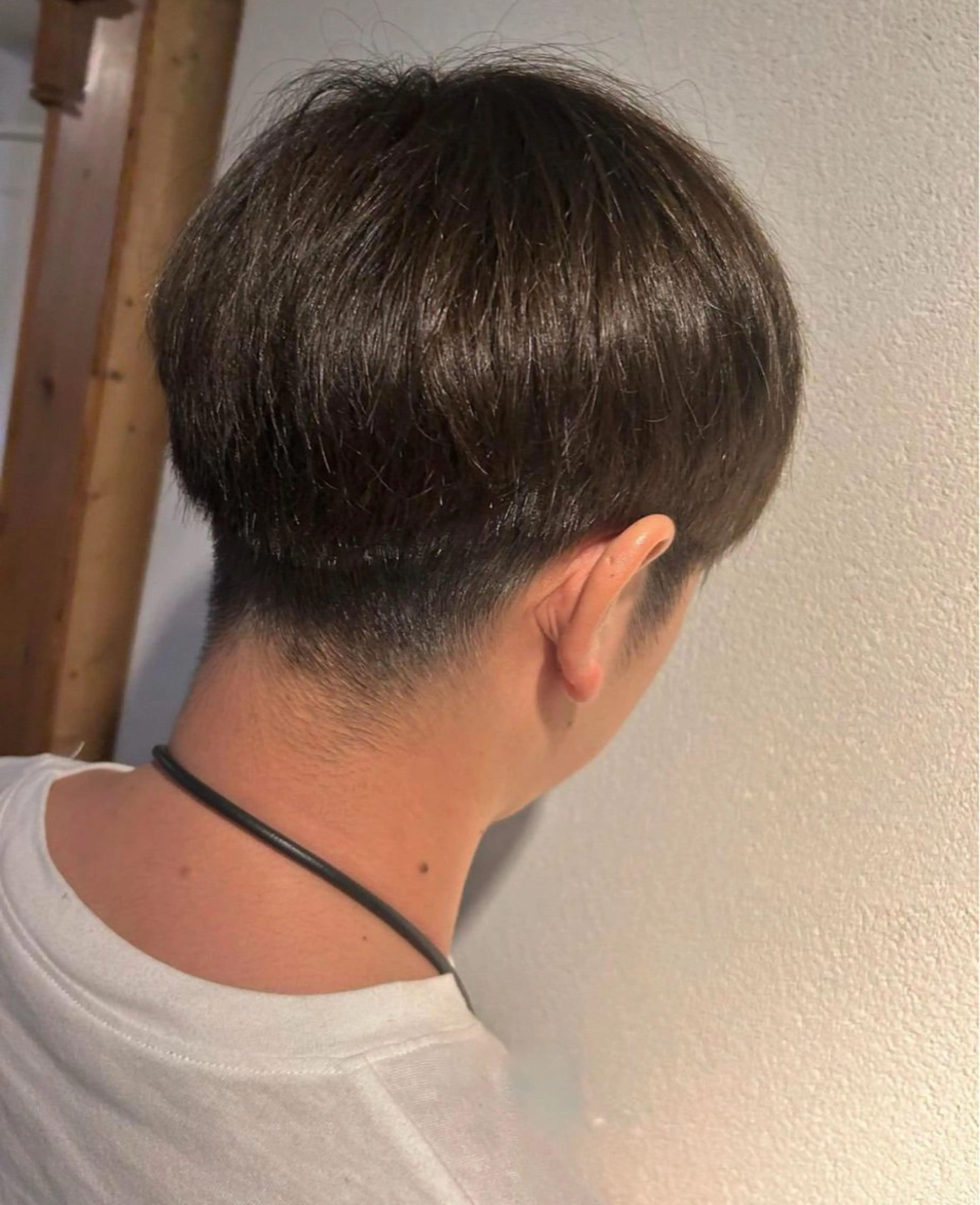 men'sカット×マイクロバブル頭皮洗浄の写真