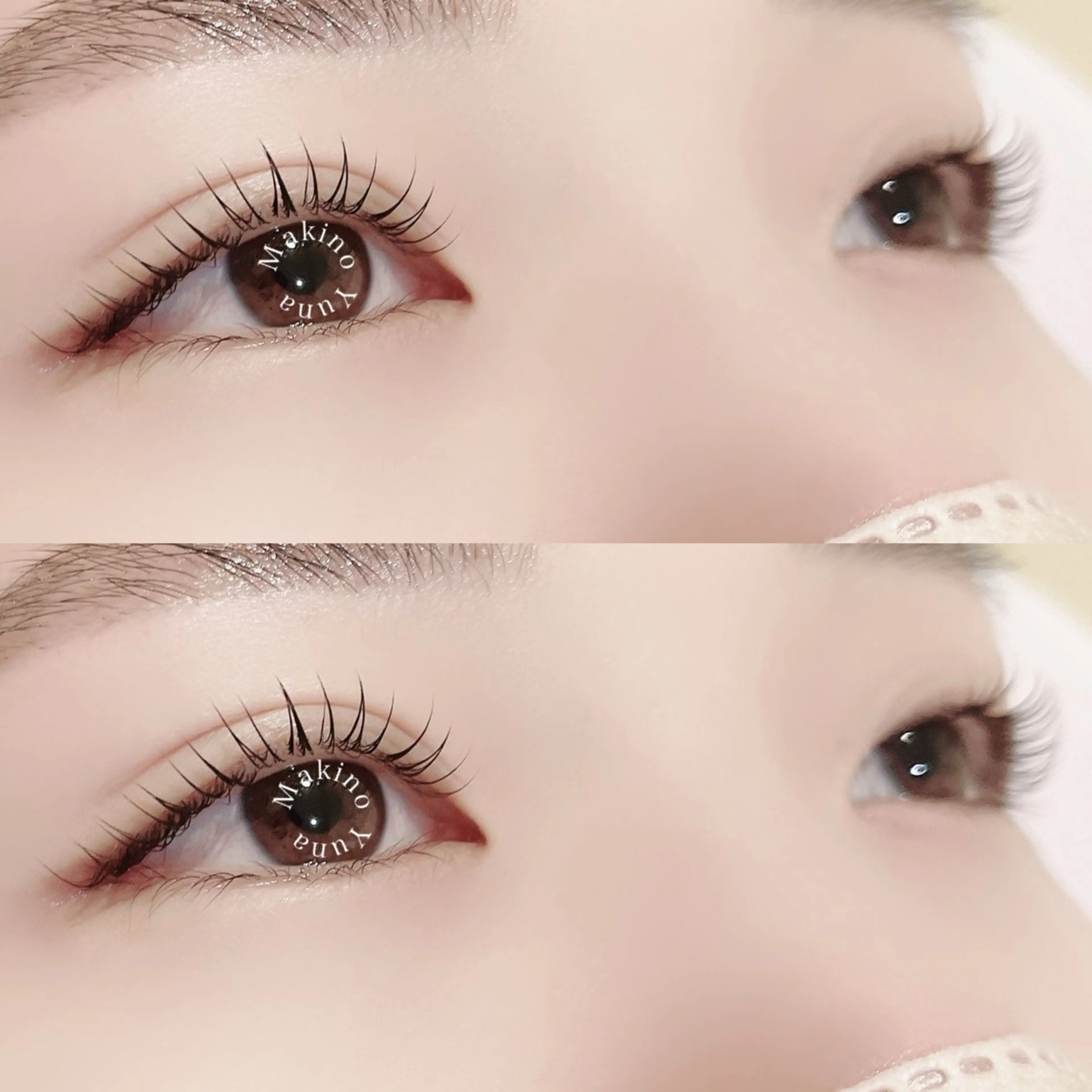 マツエク・マツパ マツパ EYE405河原町店所属・牧野 由奈のマツエク・マツパデザイン