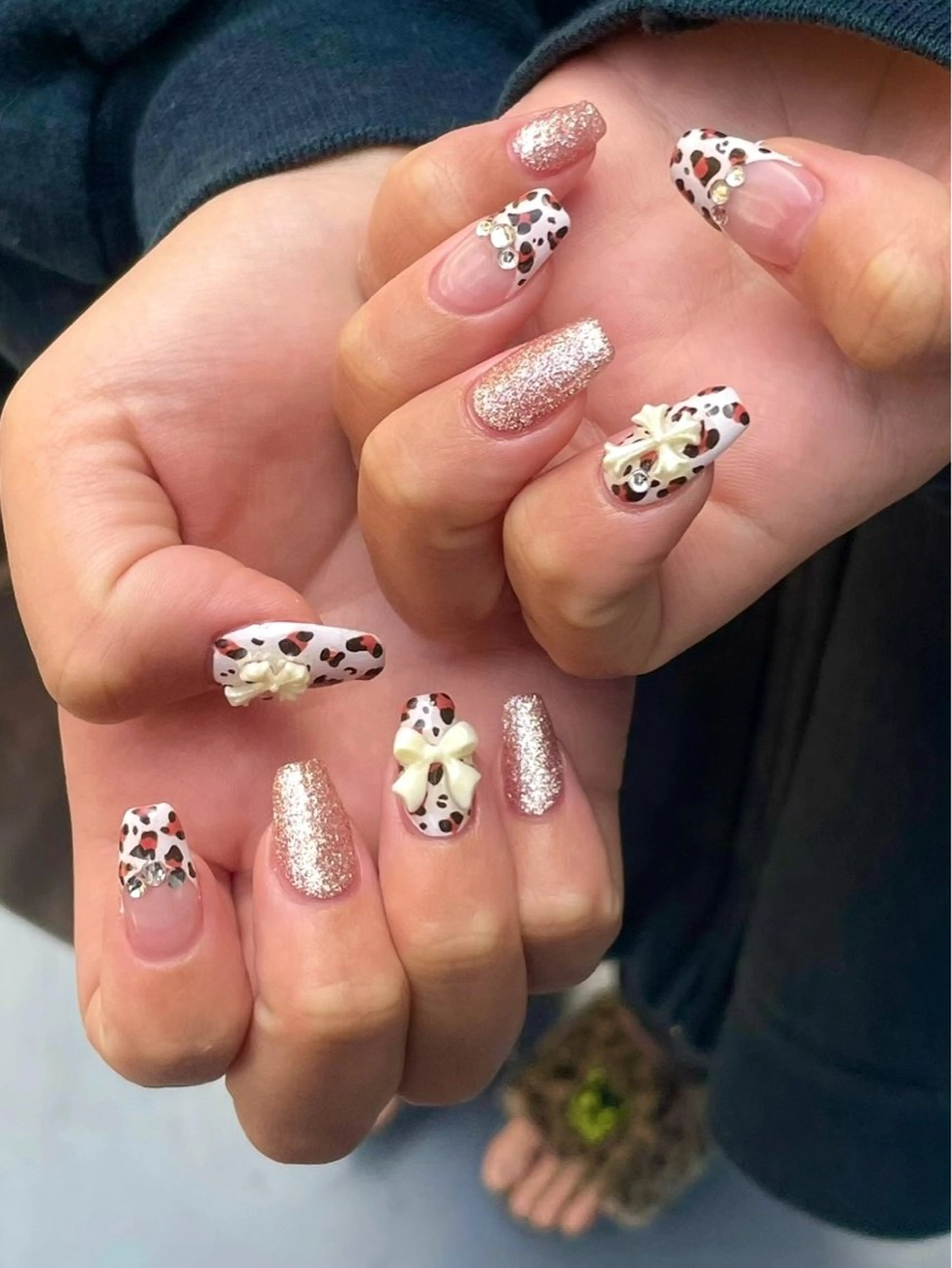 ネイル ハンドネイル IROHA NAIL Kurumi🪽🫧のネイルデザイン