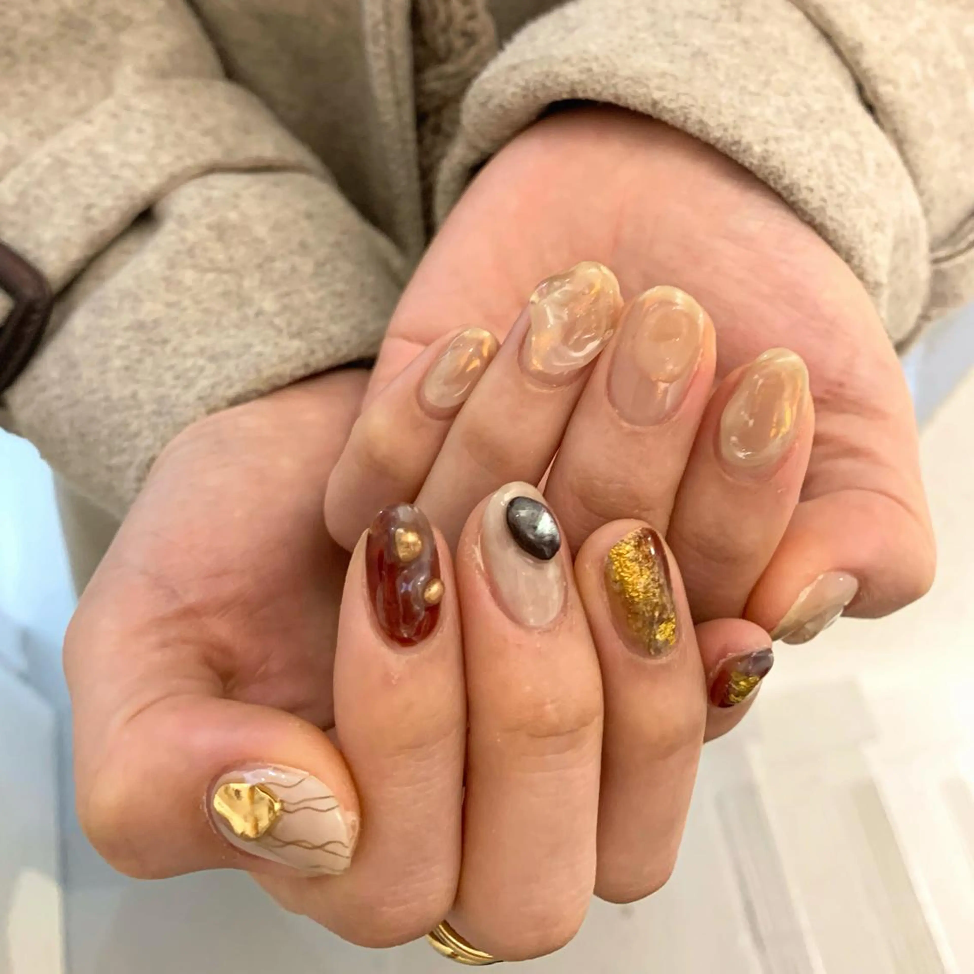 ネイル LETTER_& SAKIのネイルデザイン