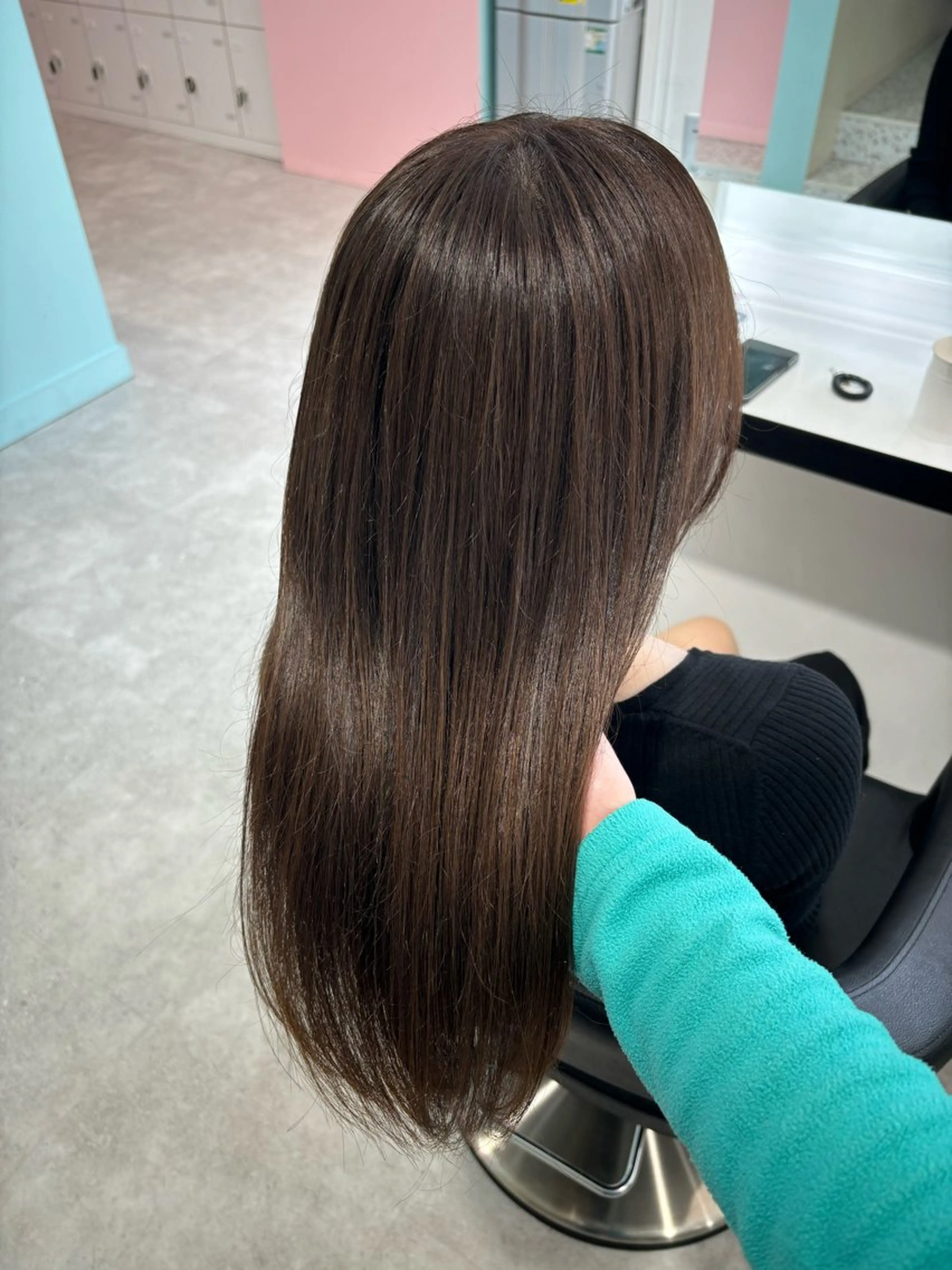 セミロング Wカラー/暖色/べ ージュりく©︎🐝のヘアスタイル