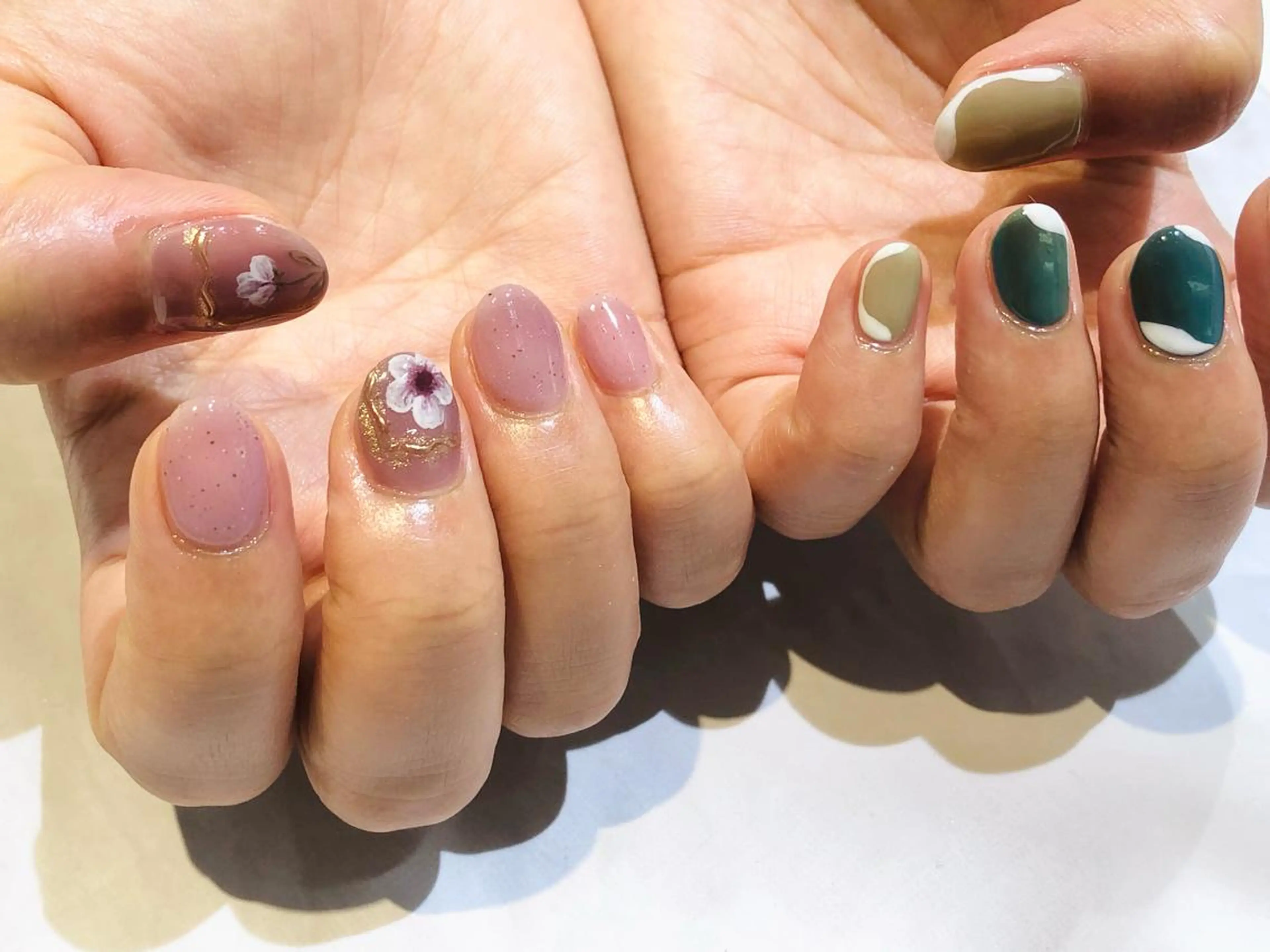 ネイル 舞田 苑香のネイルデザイン