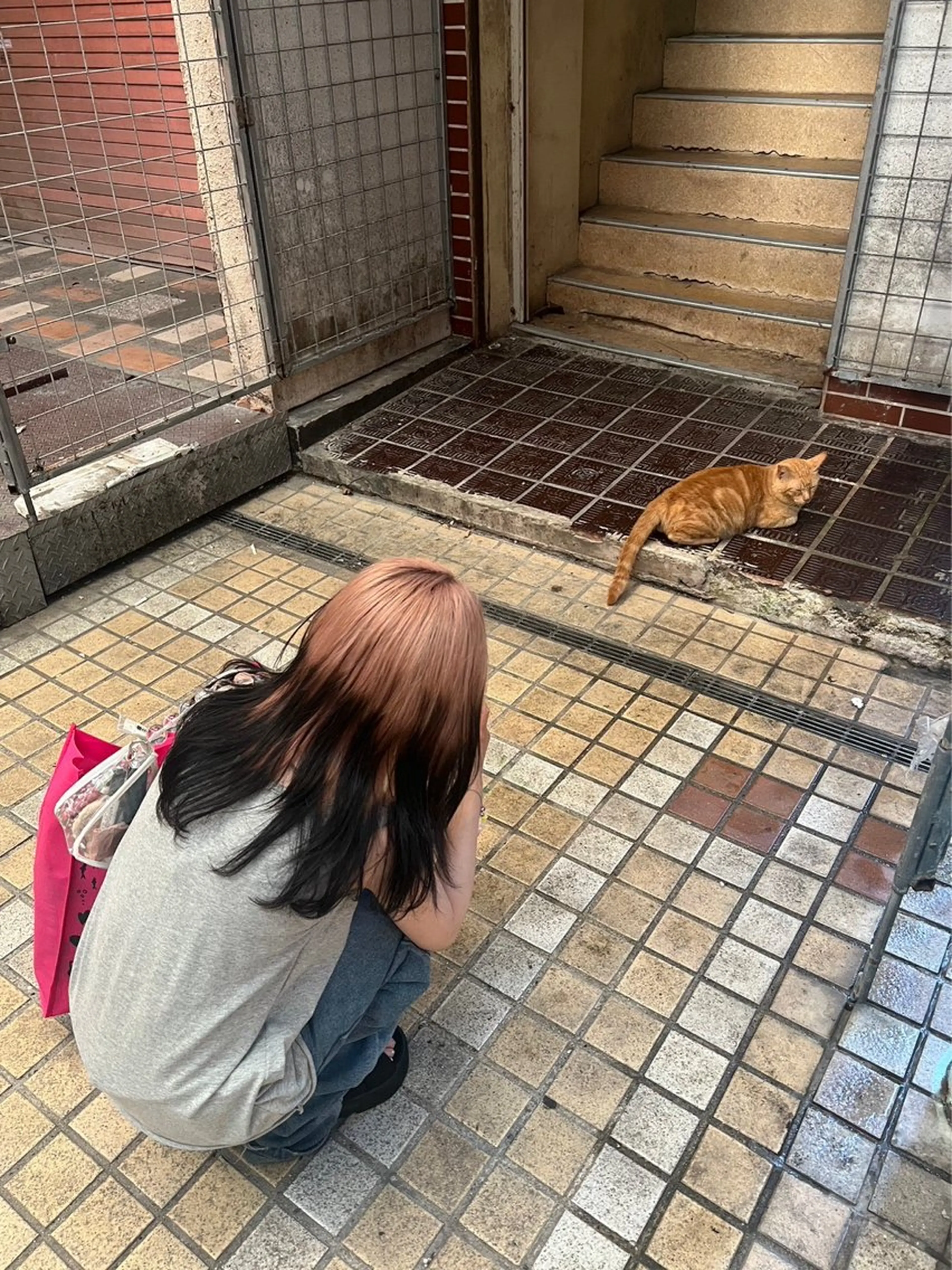 ロング カラー カット ヘアカラー 🍓ハイトーンカラー 🎀nene🍓のヘアスタイル