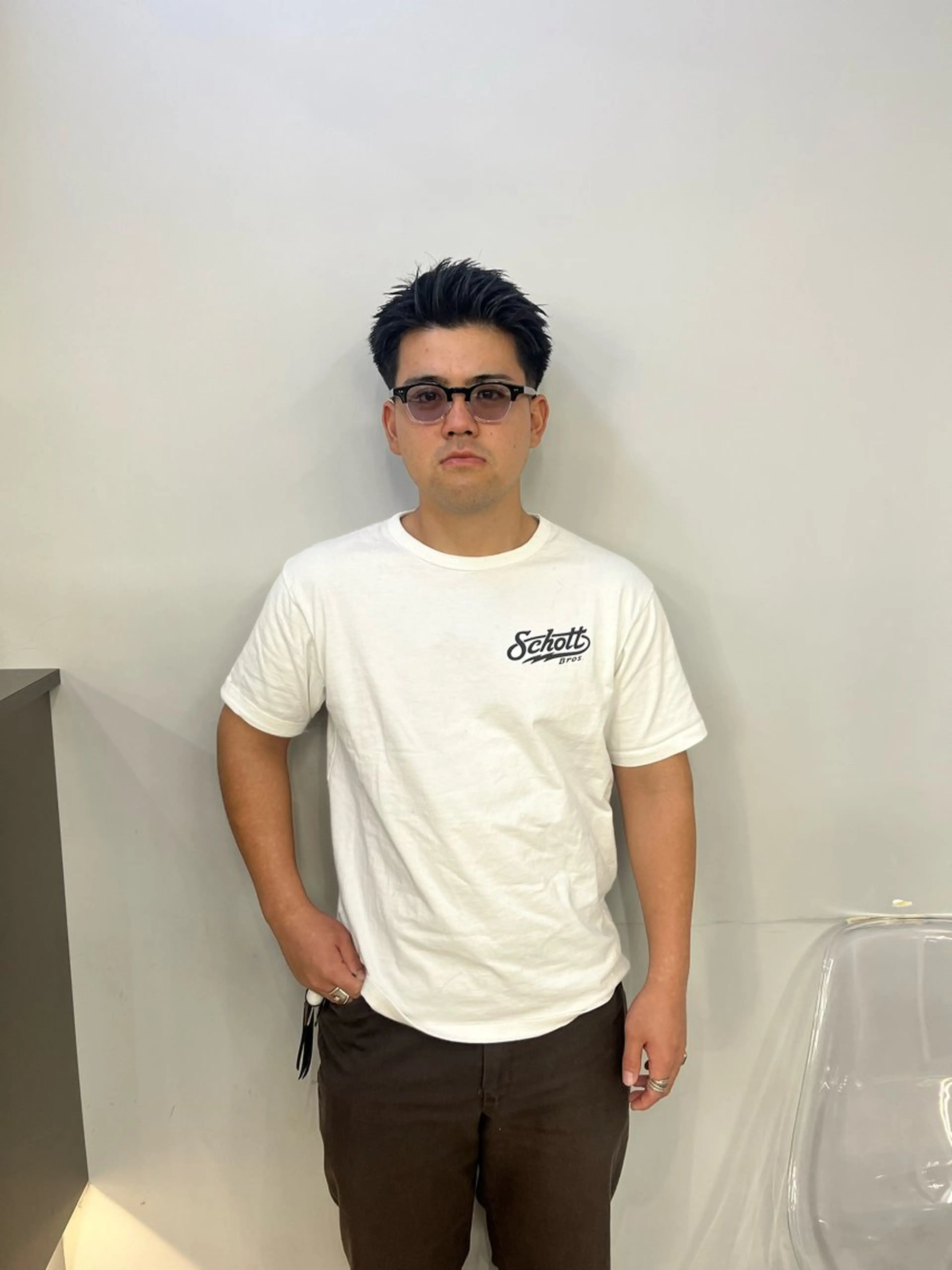 メンズ フェードカット スパイキーショート 💈FADE &LINE安達のヘアスタイル