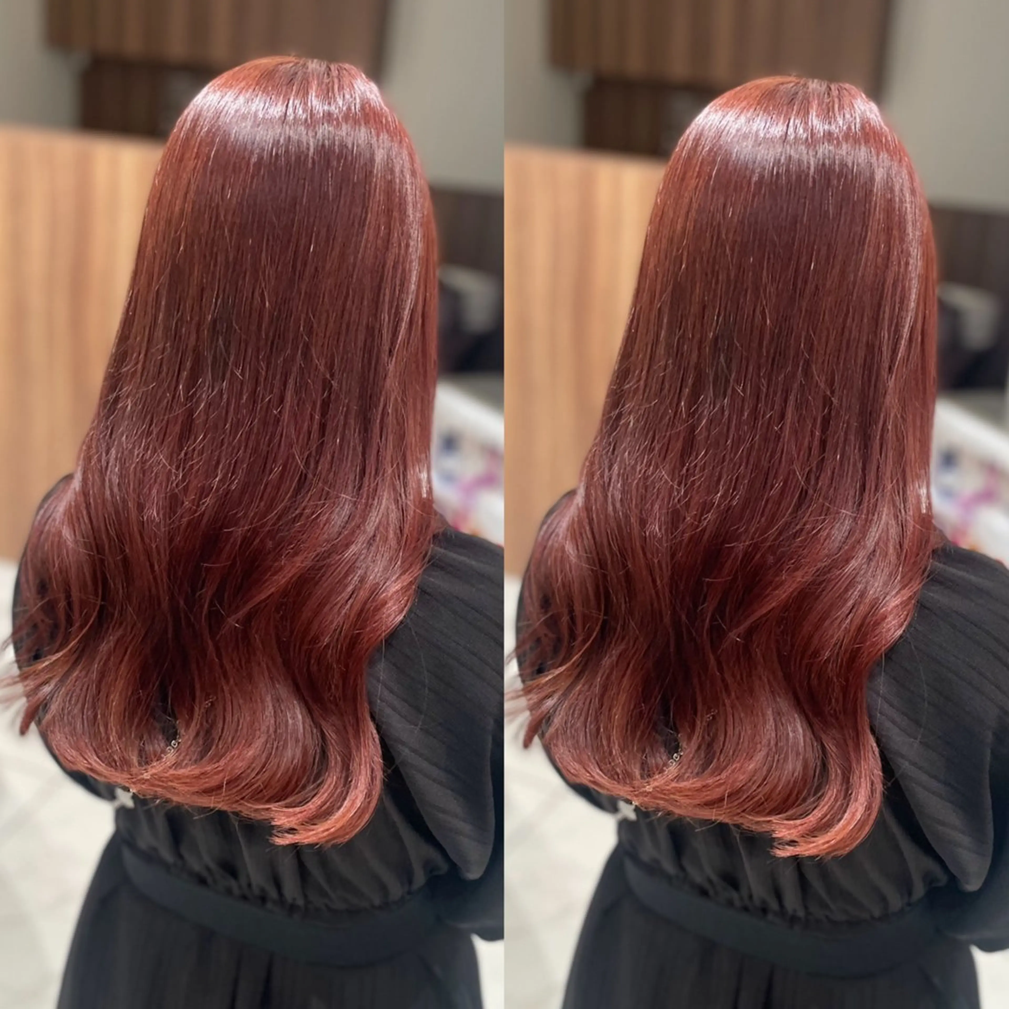 ロング カラー ショートモデル募集/ 美髪縮毛矯正💎萌のヘアスタイル