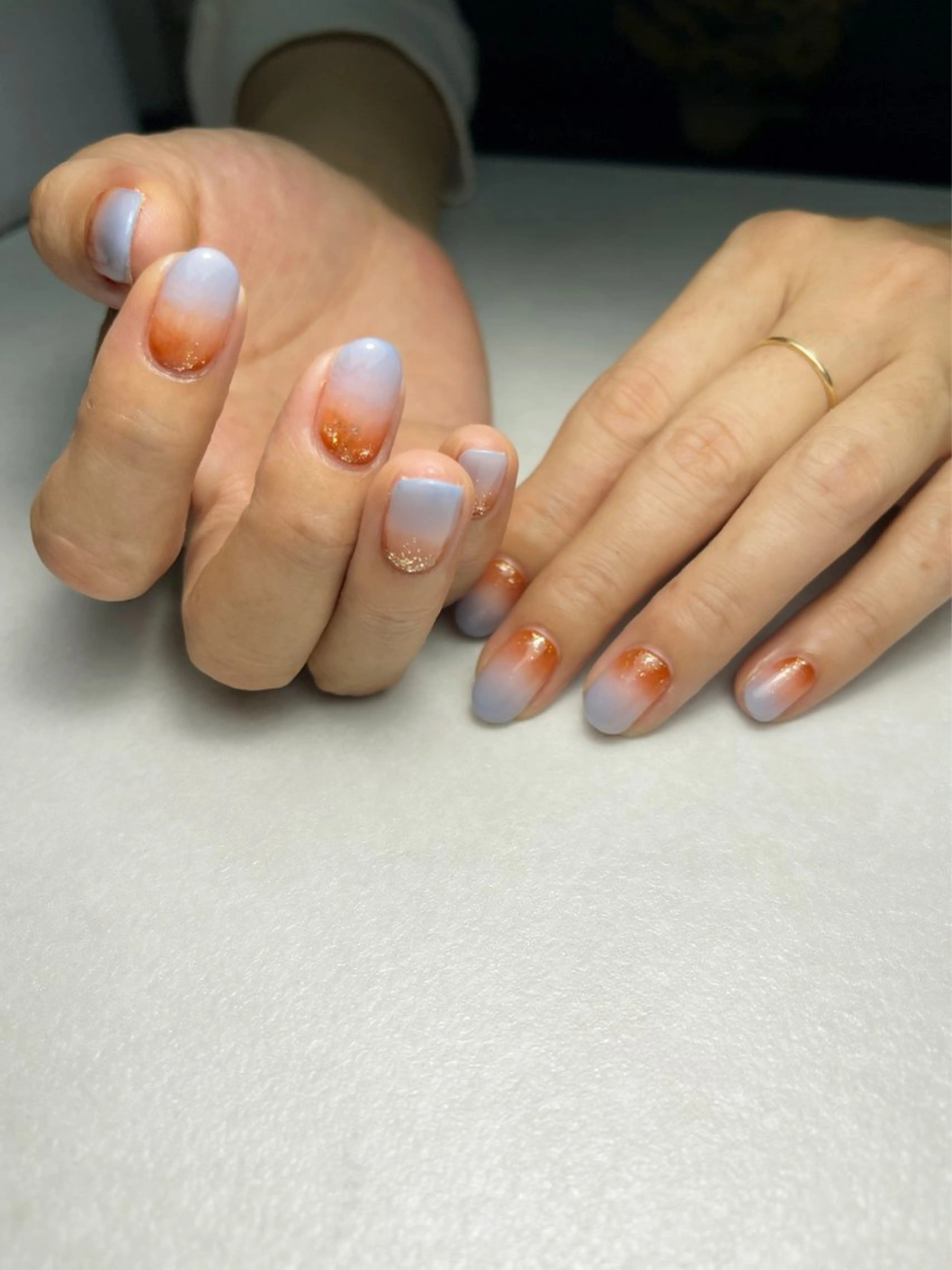 ネイル アートネイル フットネイル ジェルネイル グラデーション キラキラネイル ハンドネイル Y nail なんば堀江店のネイルデザイン