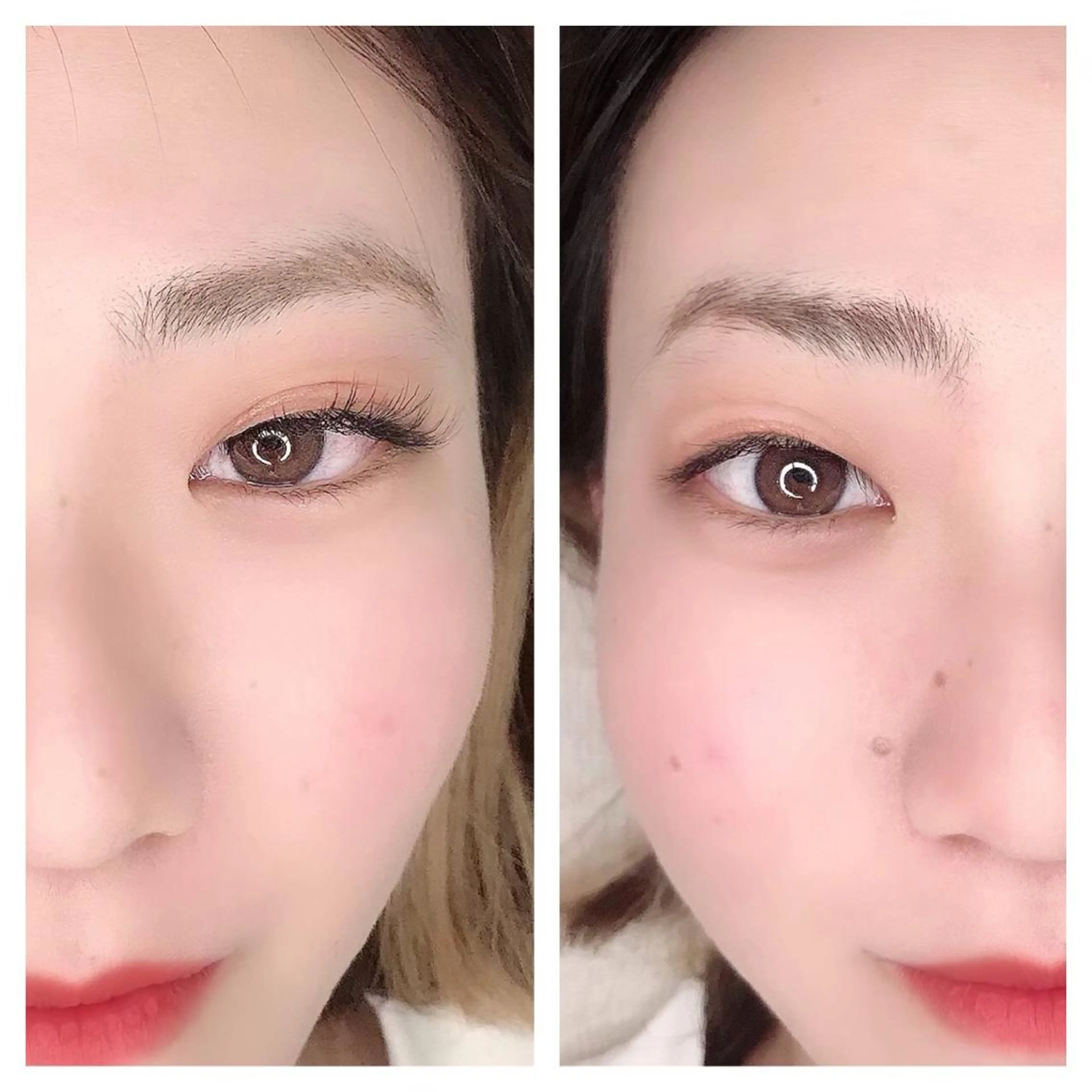 マツエク・マツパ Cカール フラットラッシュ eyelash presh yukaのマツエク・マツパデザイン
