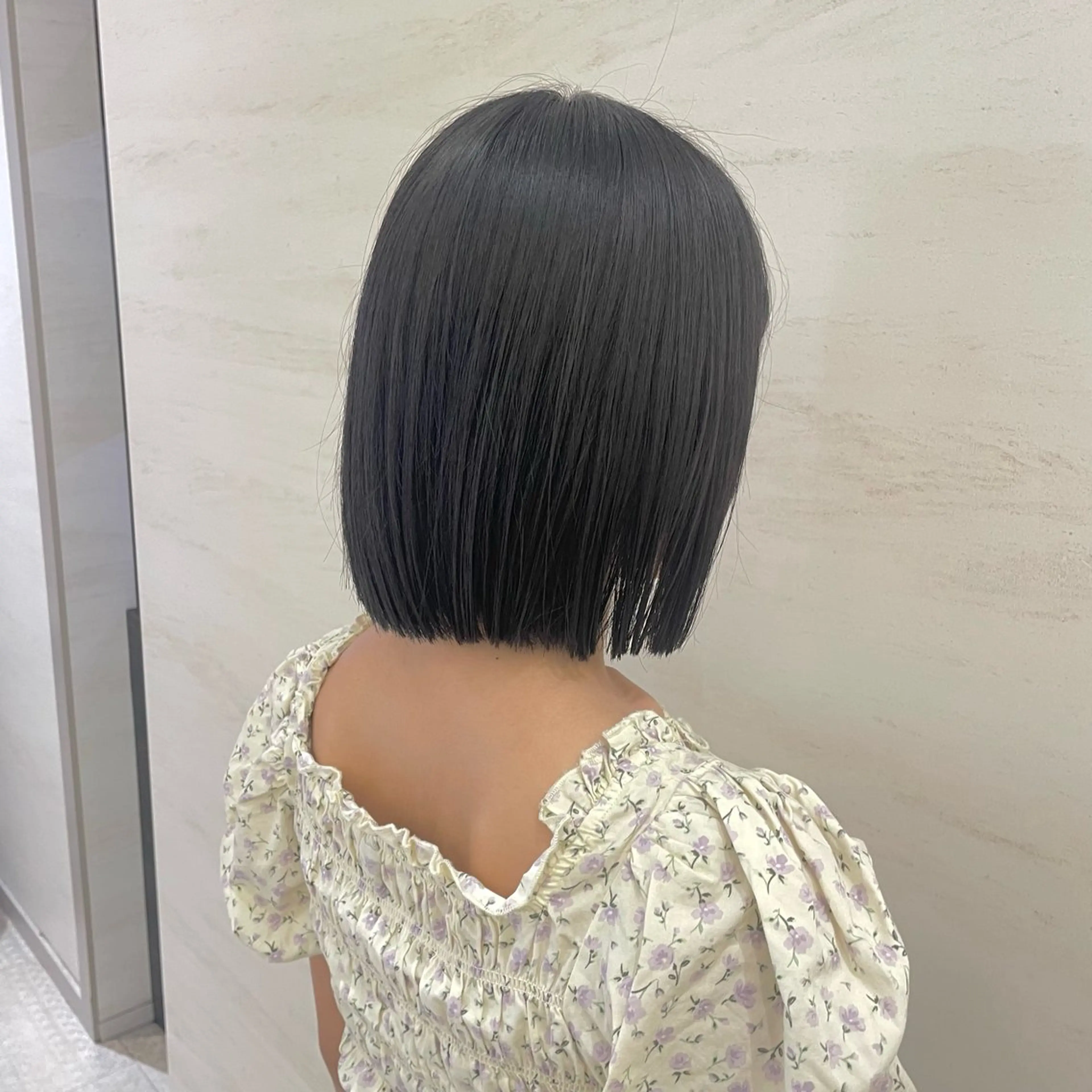 ミディアム 切りっぱなしボブ ボブ 美容院 UNIX ららぽーと湘南平塚店所属・平塚美容室/ 山本🎀のヘアスタイル