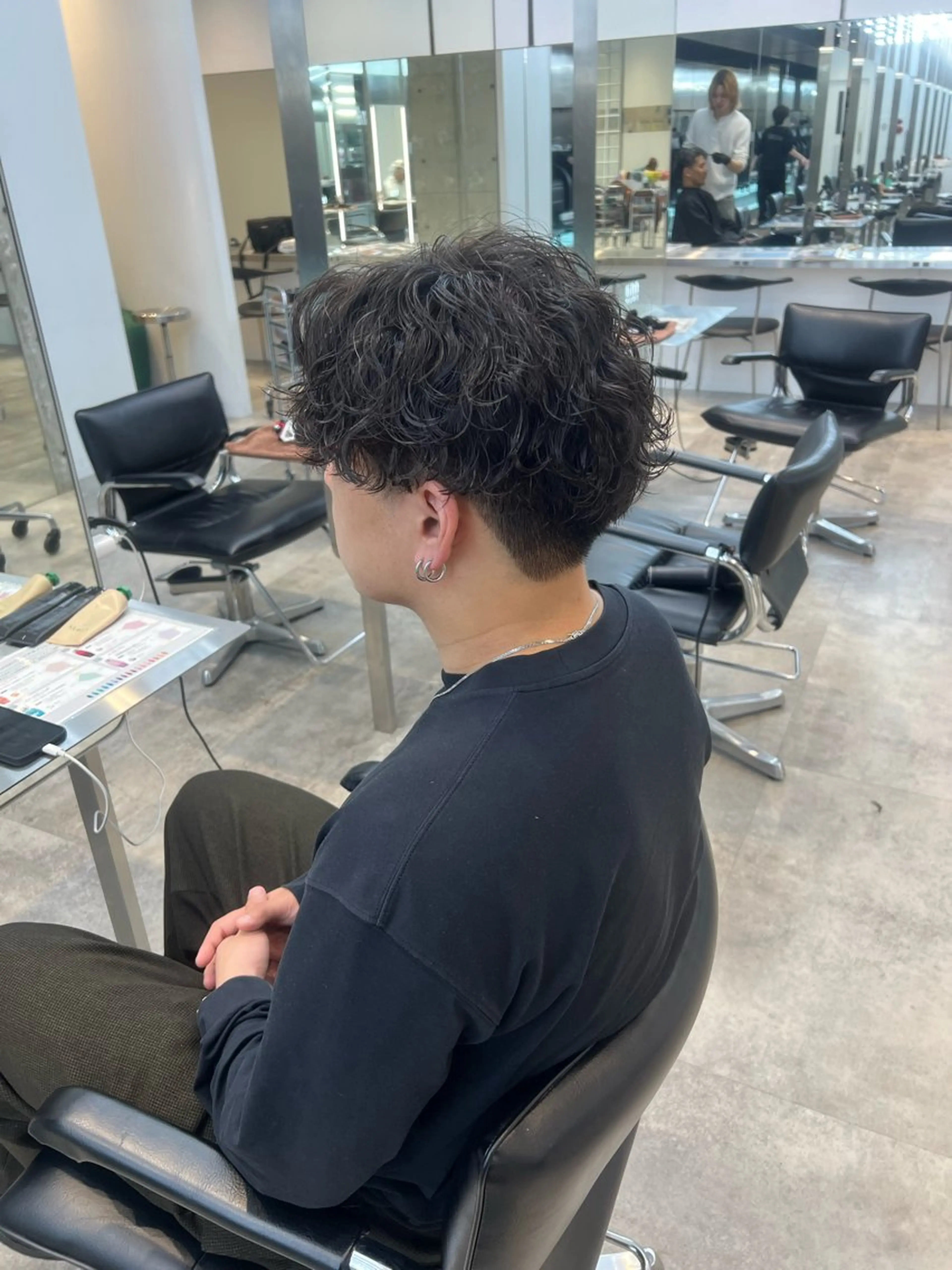 パーマ メンズ fifth PARK所属・fifth PARK HIN★T★のヘアスタイル