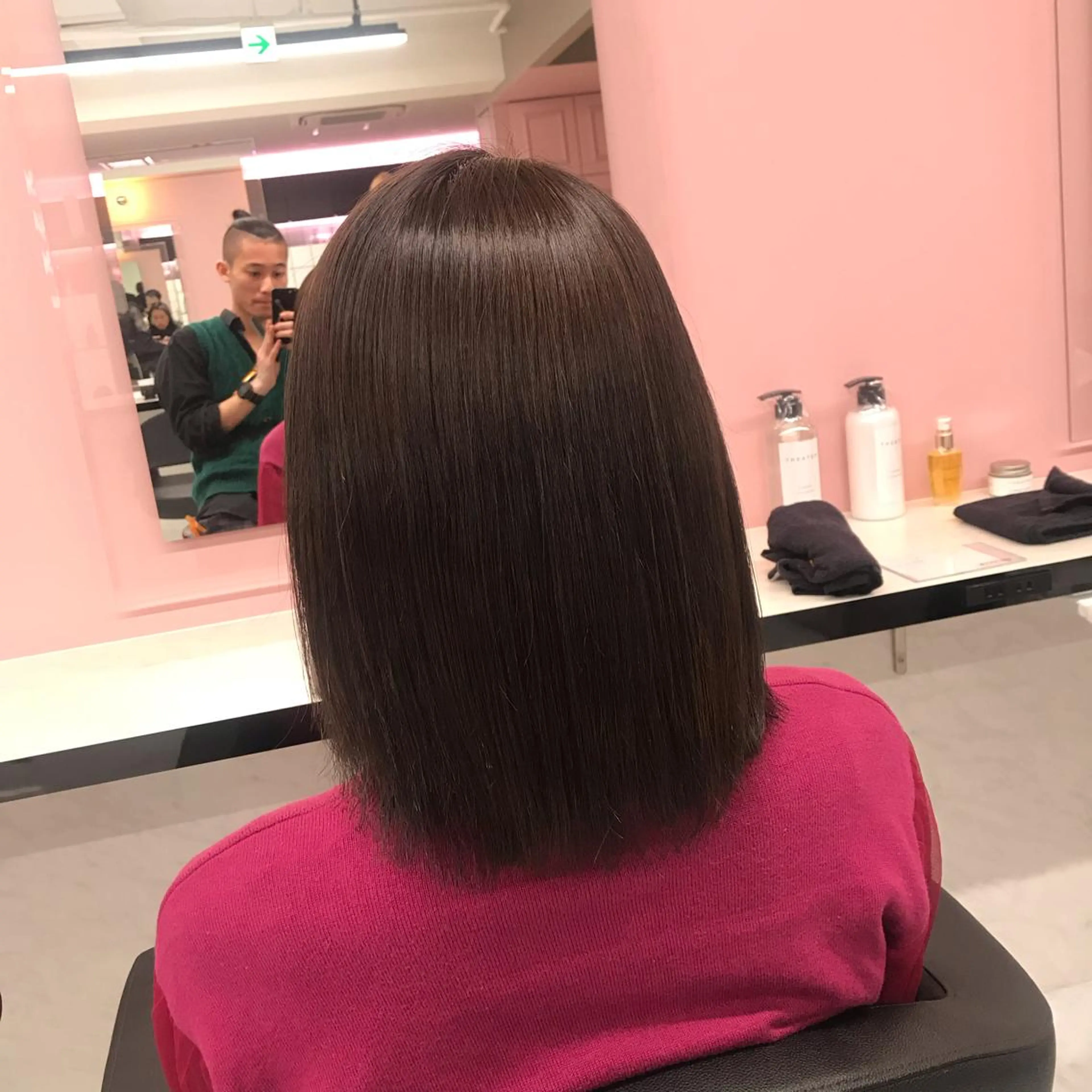 ミディアム エクステ/ケア カラー/KOICHIのヘアスタイル