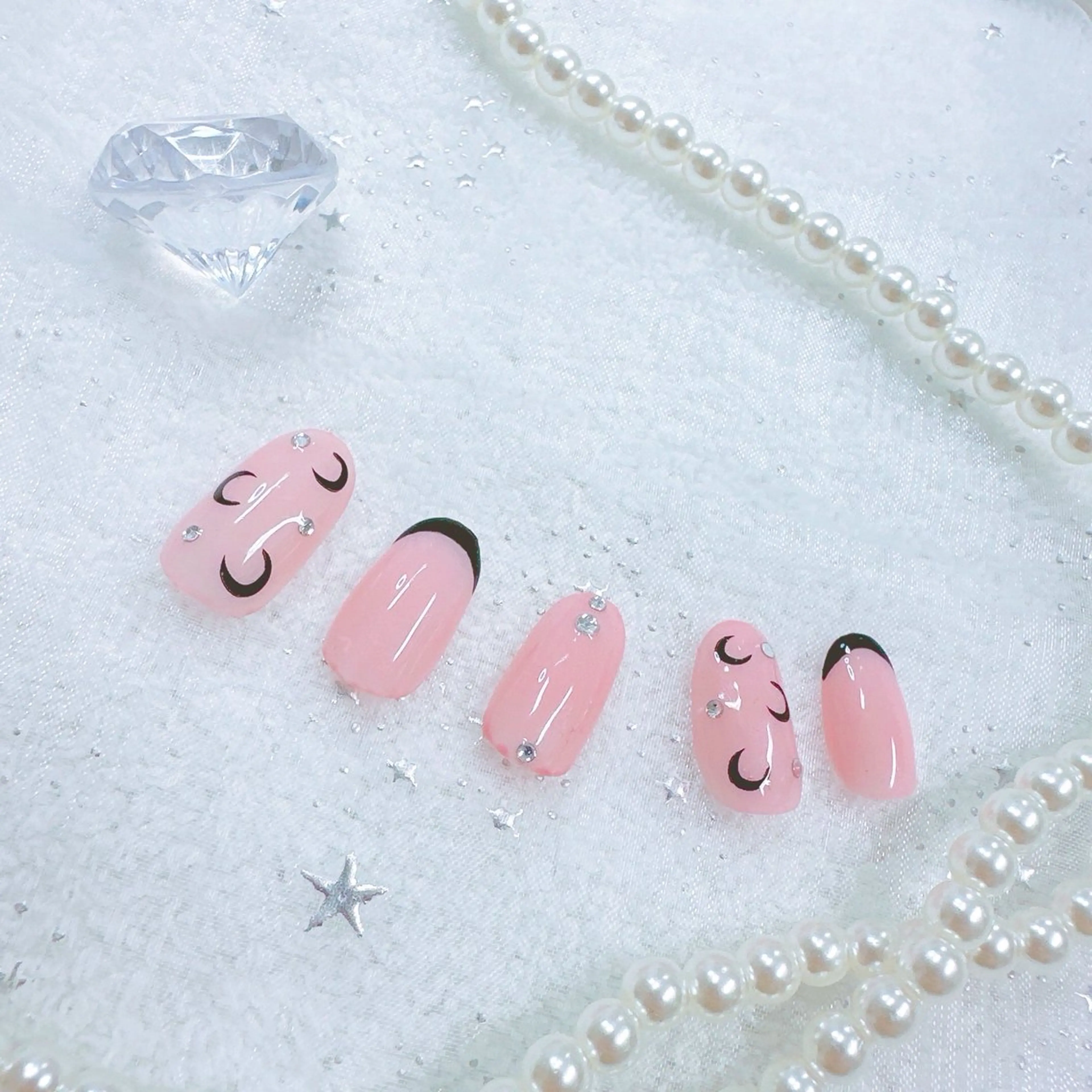 ネイル ハンドネイル ネイルPetit Ribbonのネイルデザイン