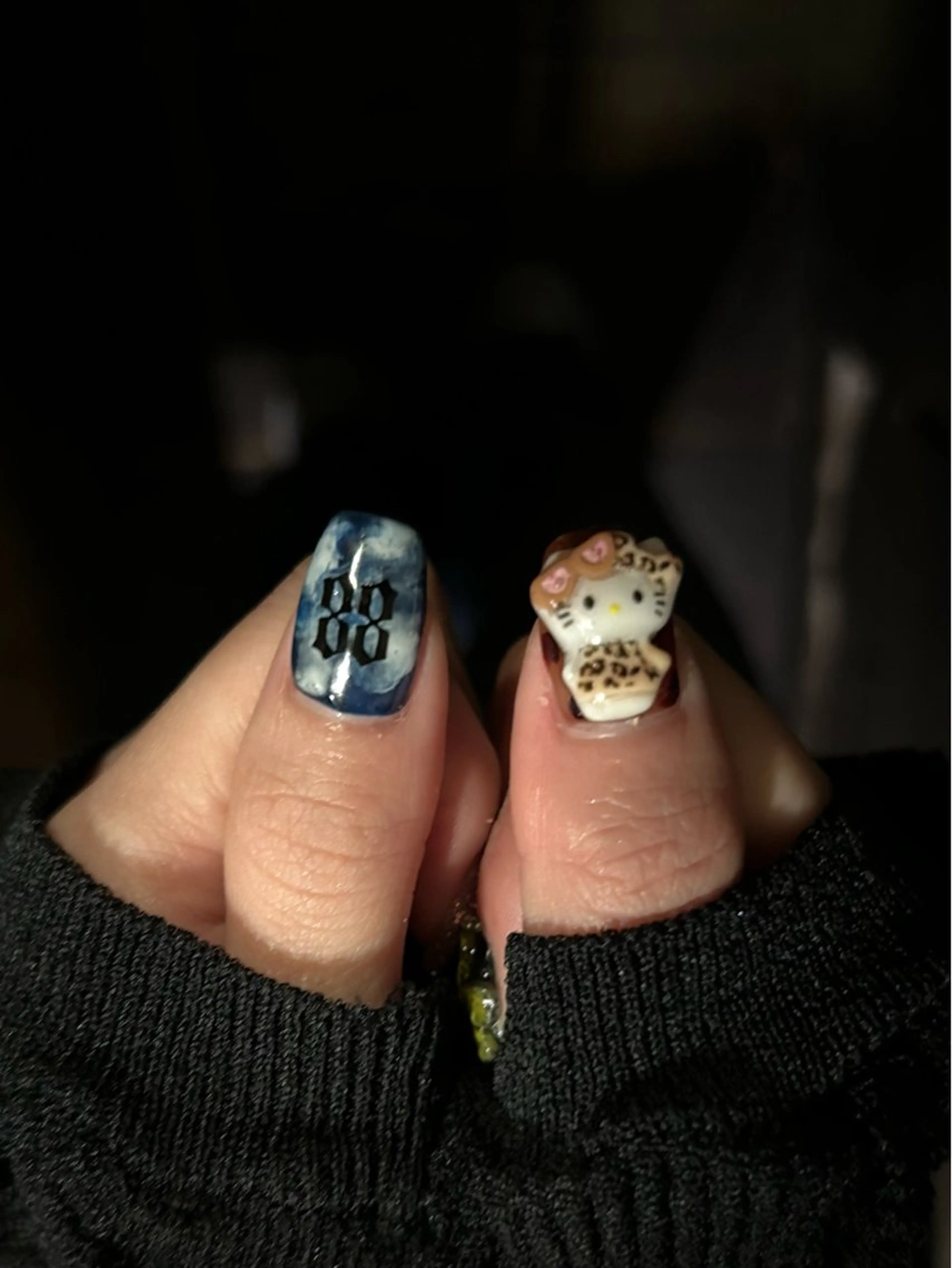 ネイル 韓国ネイル ニュアンスネイル Yuni.所属・sakae yurinaのネイルデザイン