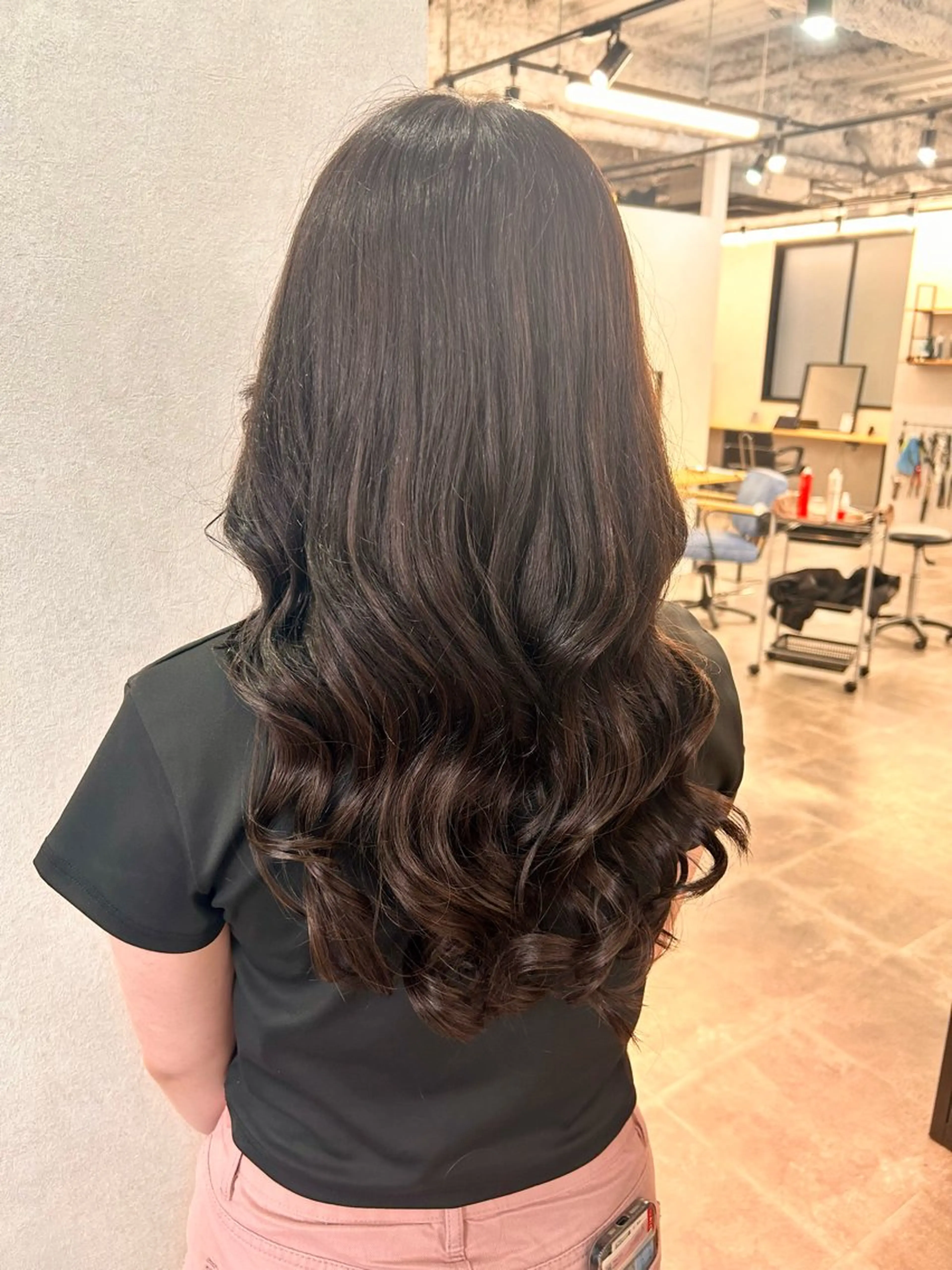 ロング ロング エクステ エクステ/ハイトーン /ミサキのヘアスタイル