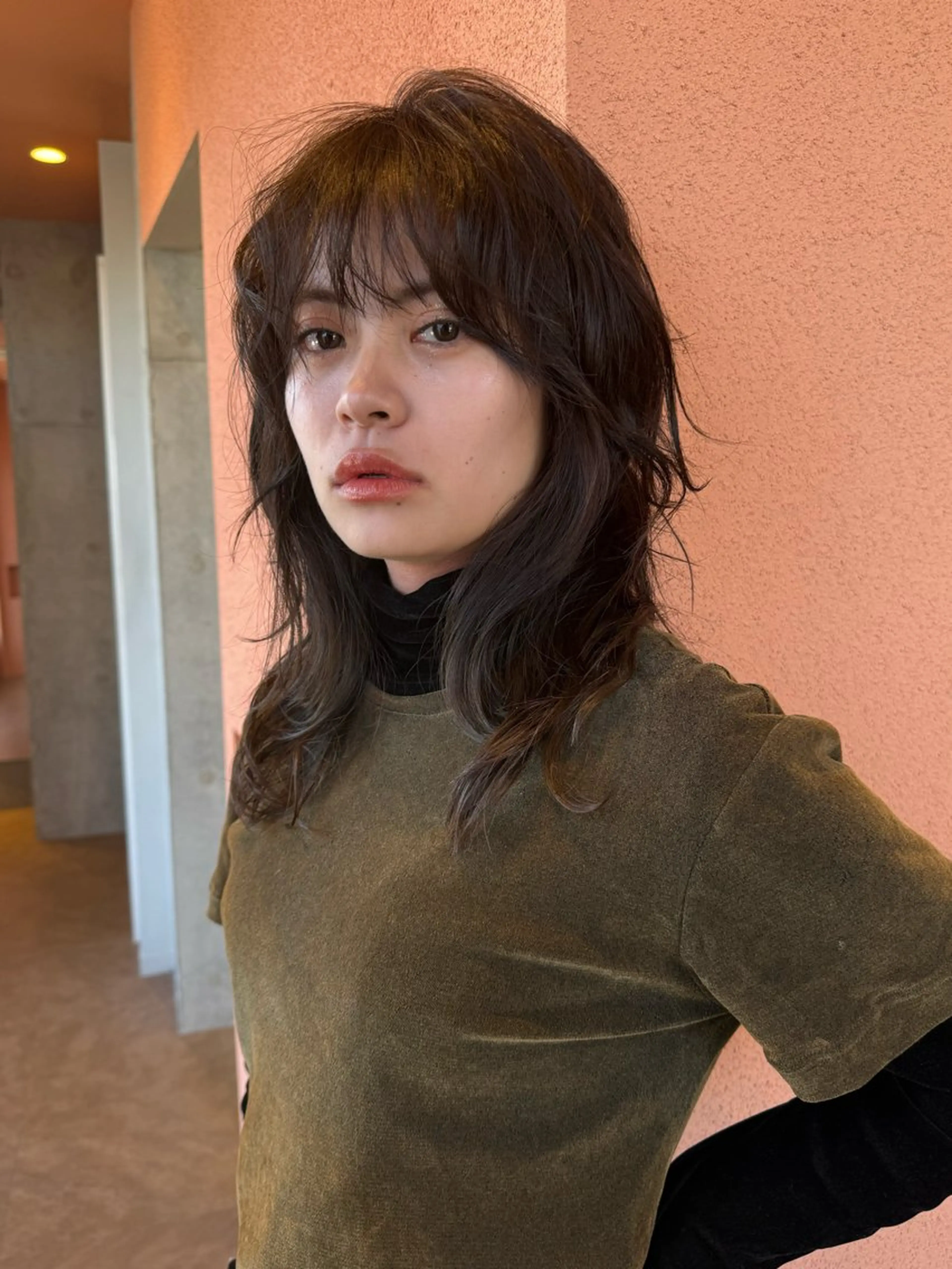 ロング カラー ヘアカラー トリートメント 表参道/艶カラー 岩倉稜真のヘアスタイル