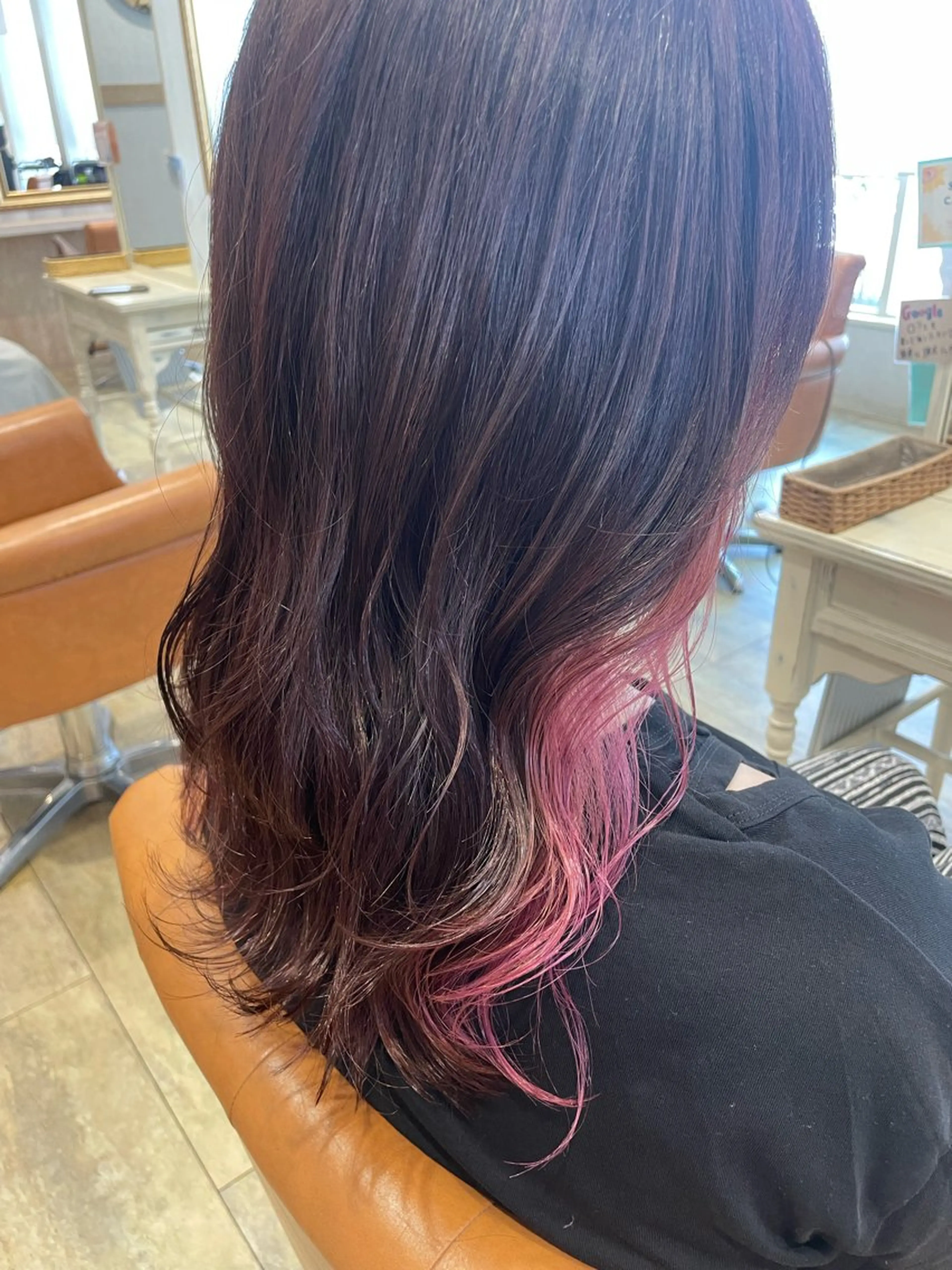 【人気no.1✨️】カット+カラー+保湿トリートメントの写真