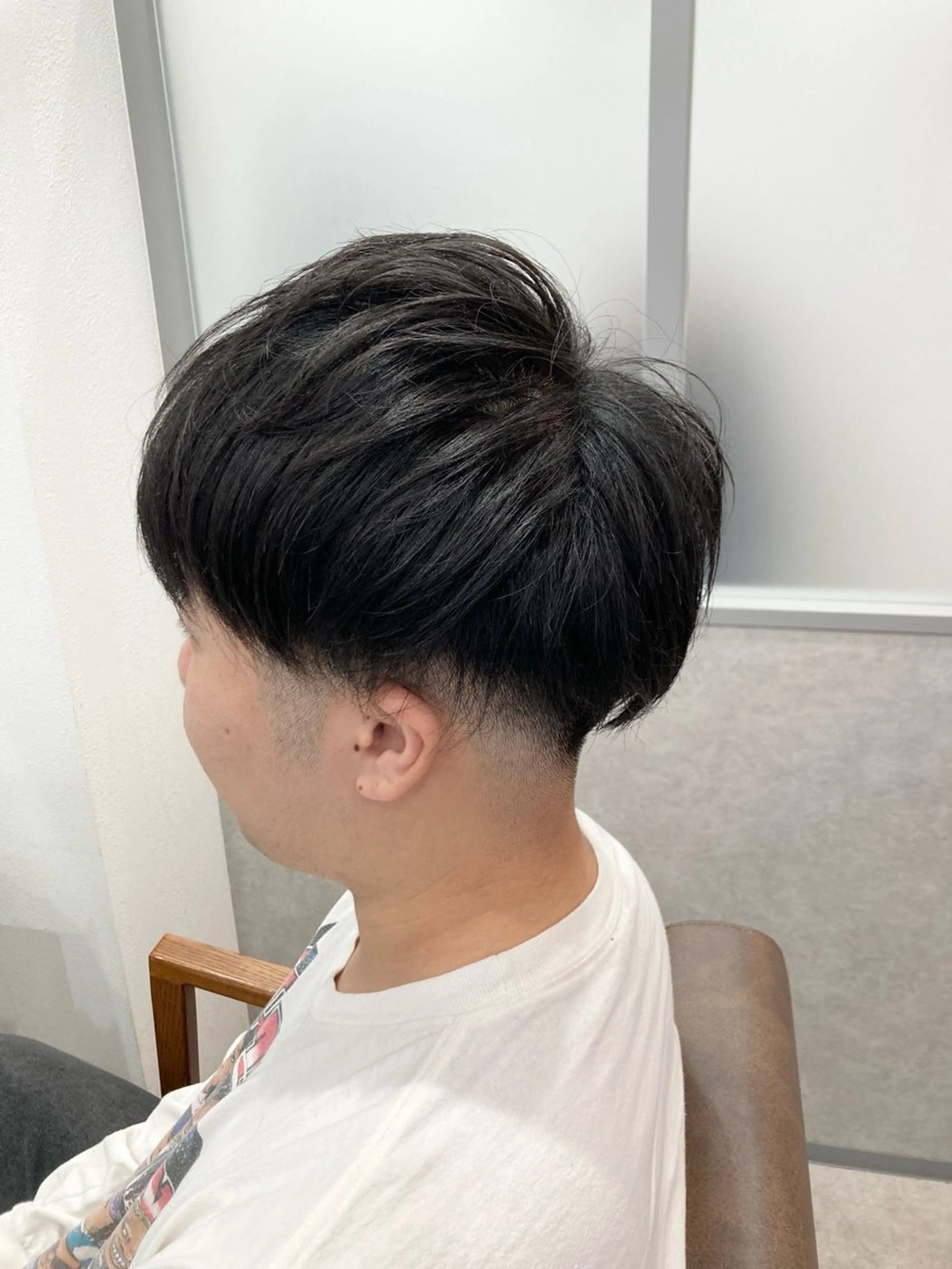 ショート メンズ ツーブロック カット パーマ職人 矢部絢一のヘアスタイル