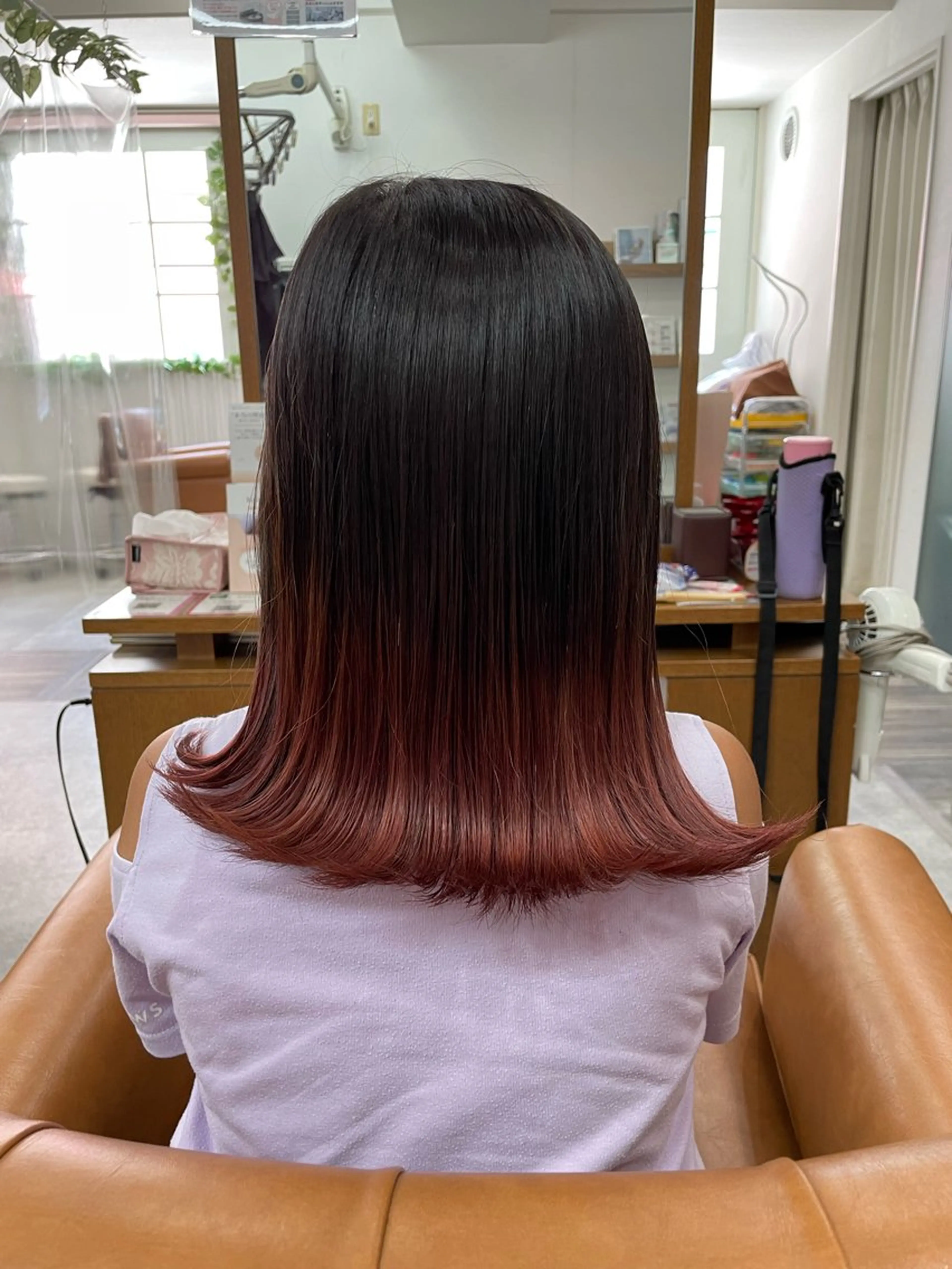 ミディアム カラー キッズ おおた きょうかのヘアスタイル