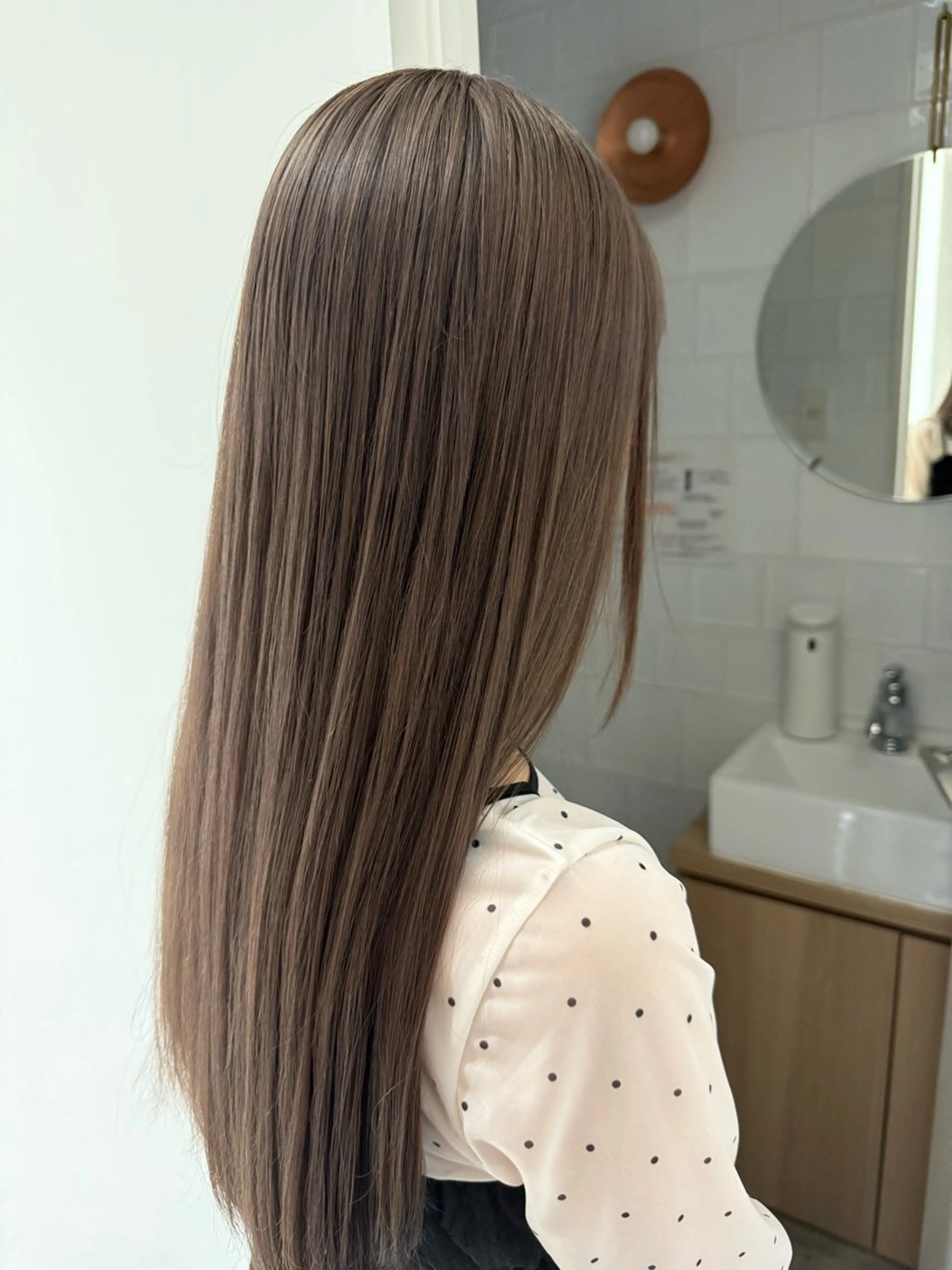 ロング カラー MASHUAtoro所属・梅田美容室／ ときのヘアスタイル