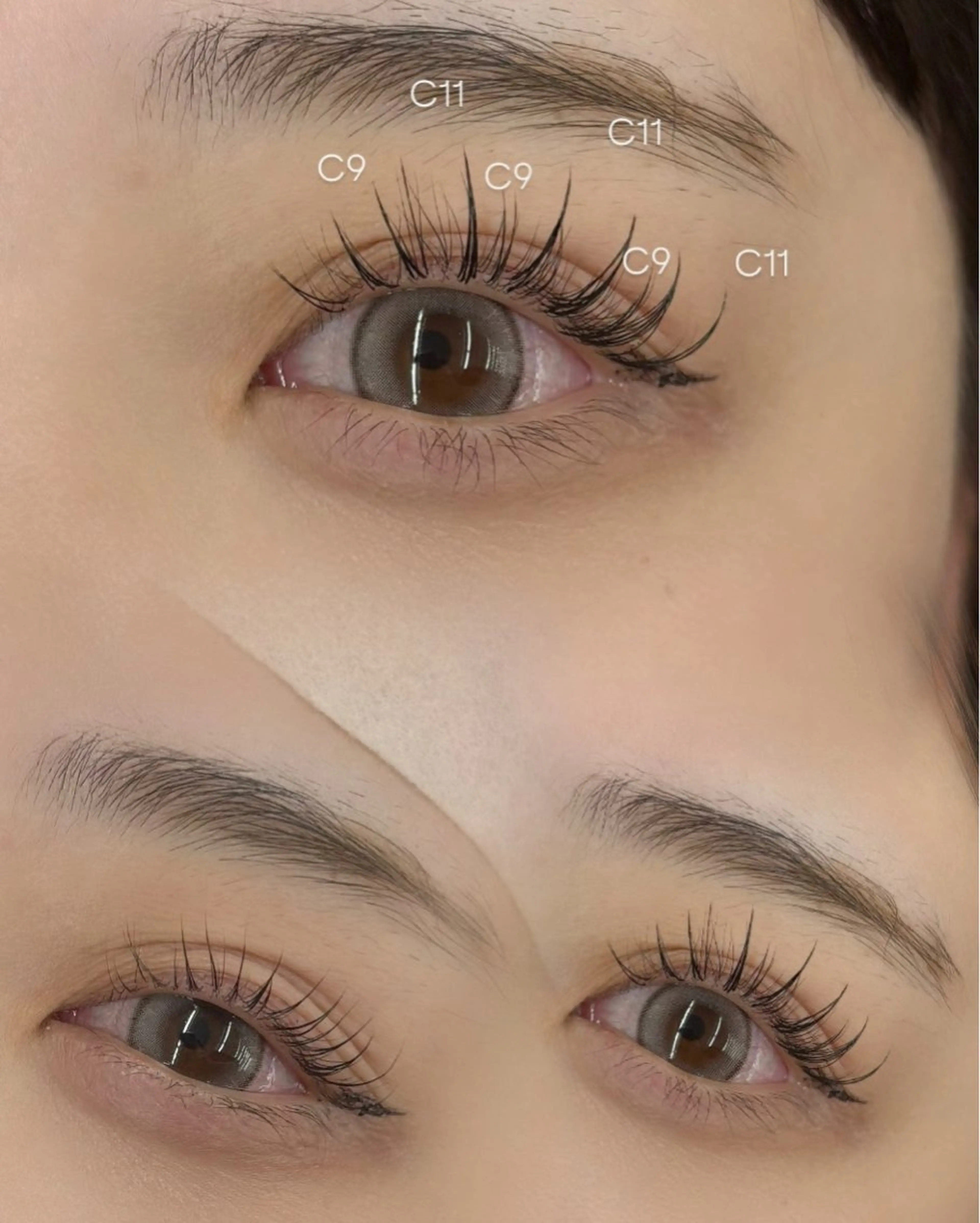 マツエク・マツパ LEDマツエク マツパ撮影モデル募集の眉毛・アイブロウイメージ