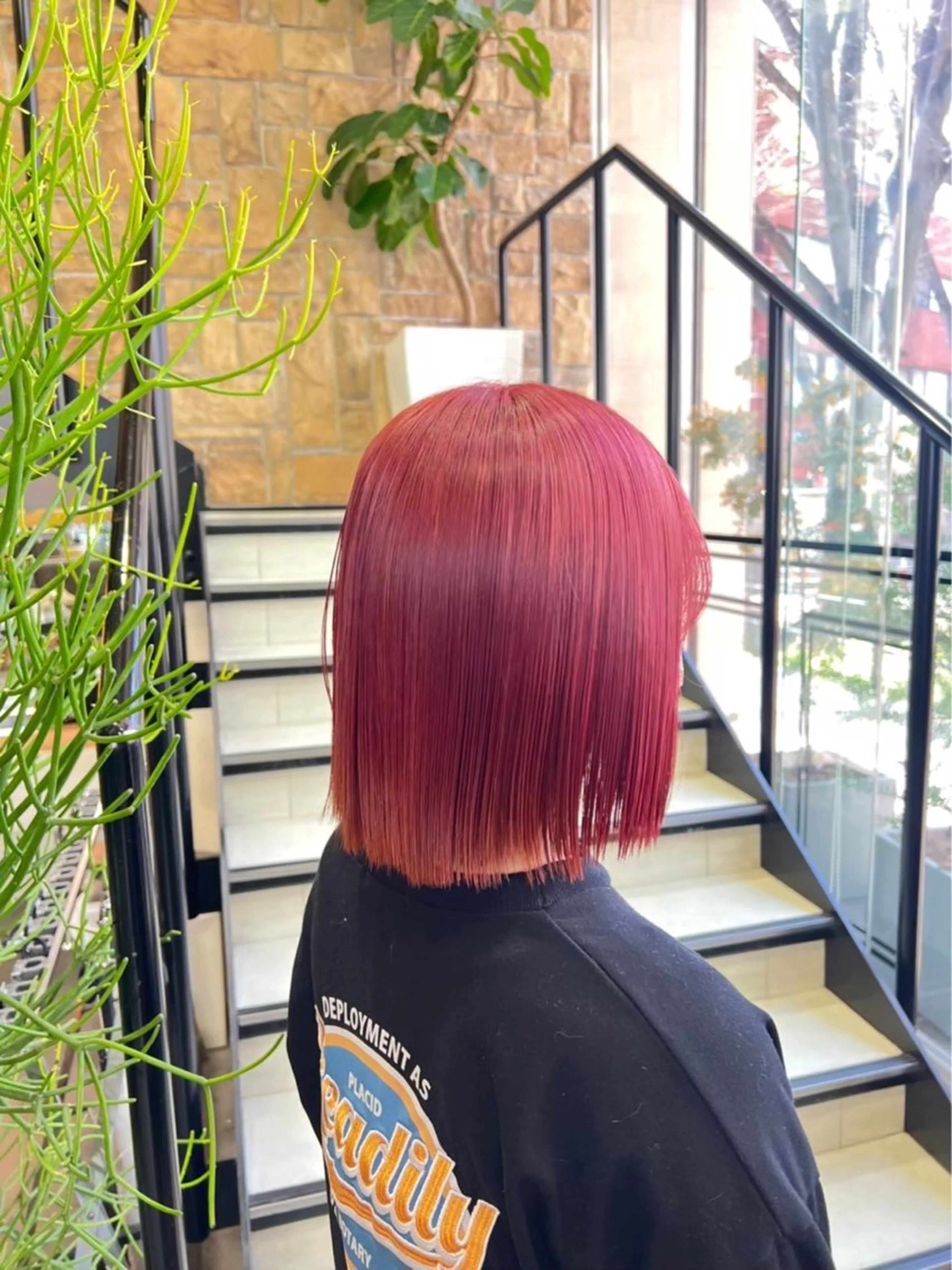 ミディアム カラー ヘアカラー トリートメント ヘッドスパ ヘアセット 🫧カット/パーマ /ネイル/かりん🫧のヘアスタイル