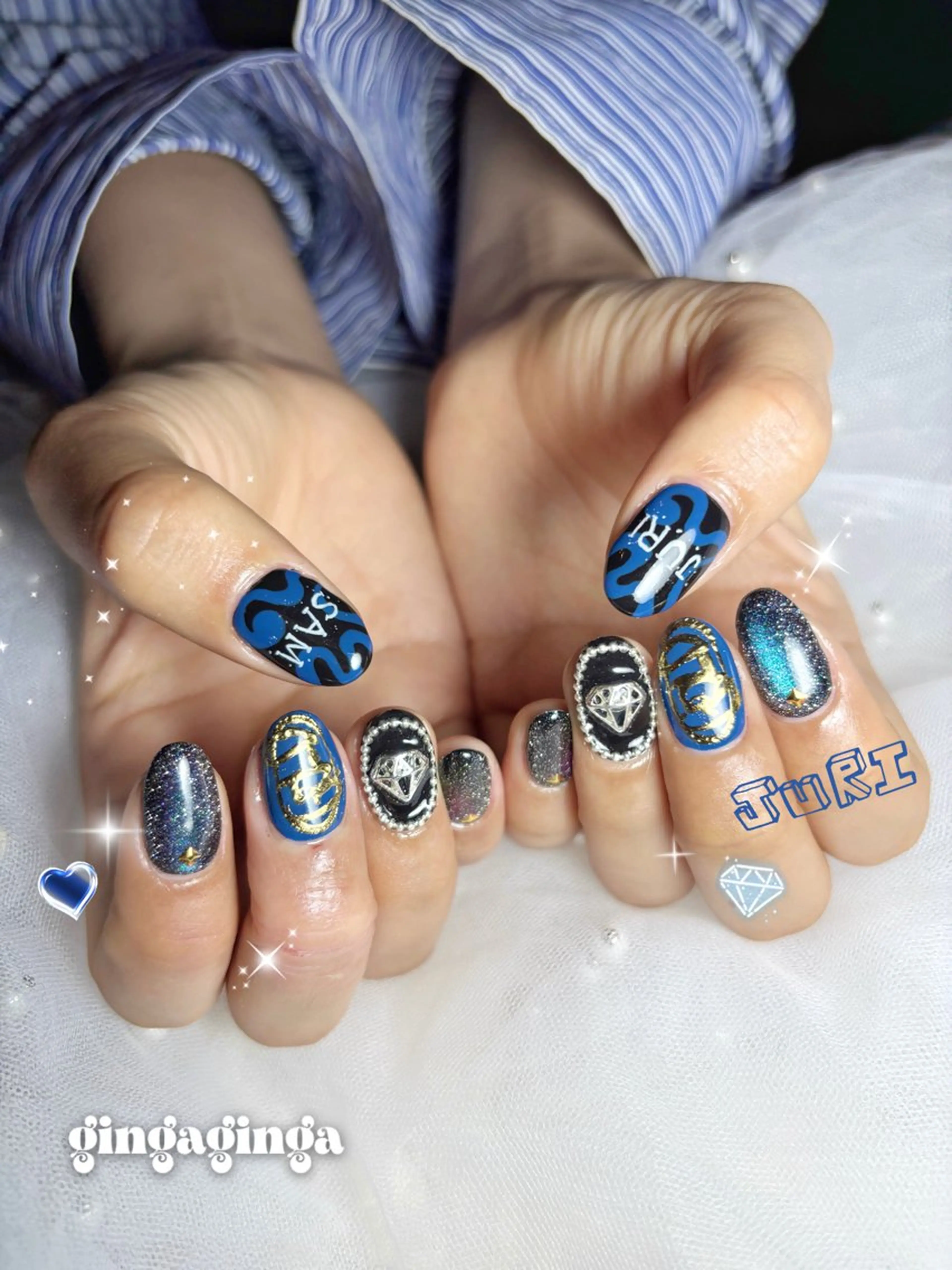 ショート watanabe miyuuのネイルデザイン