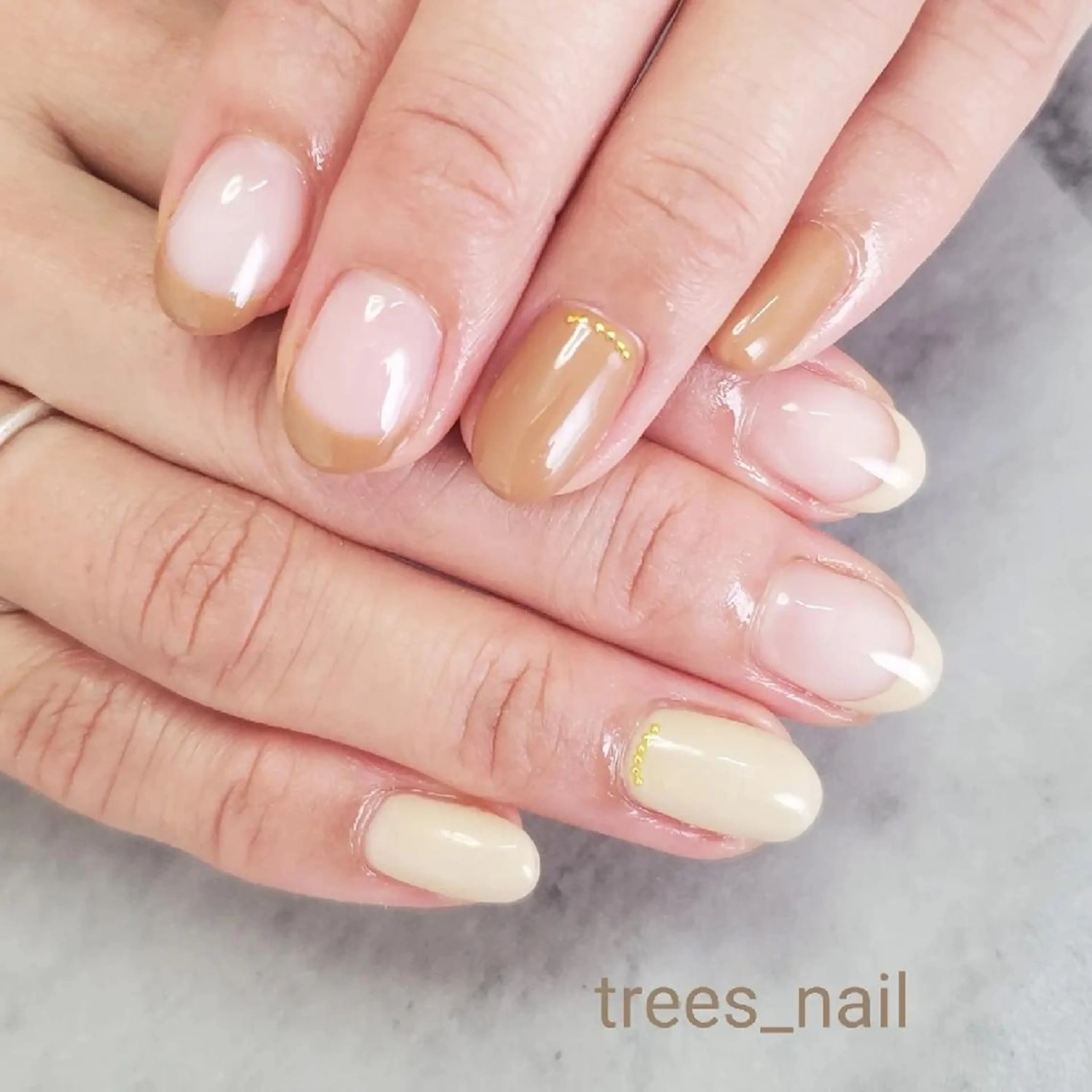 ネイル trees_ nailのネイルデザイン