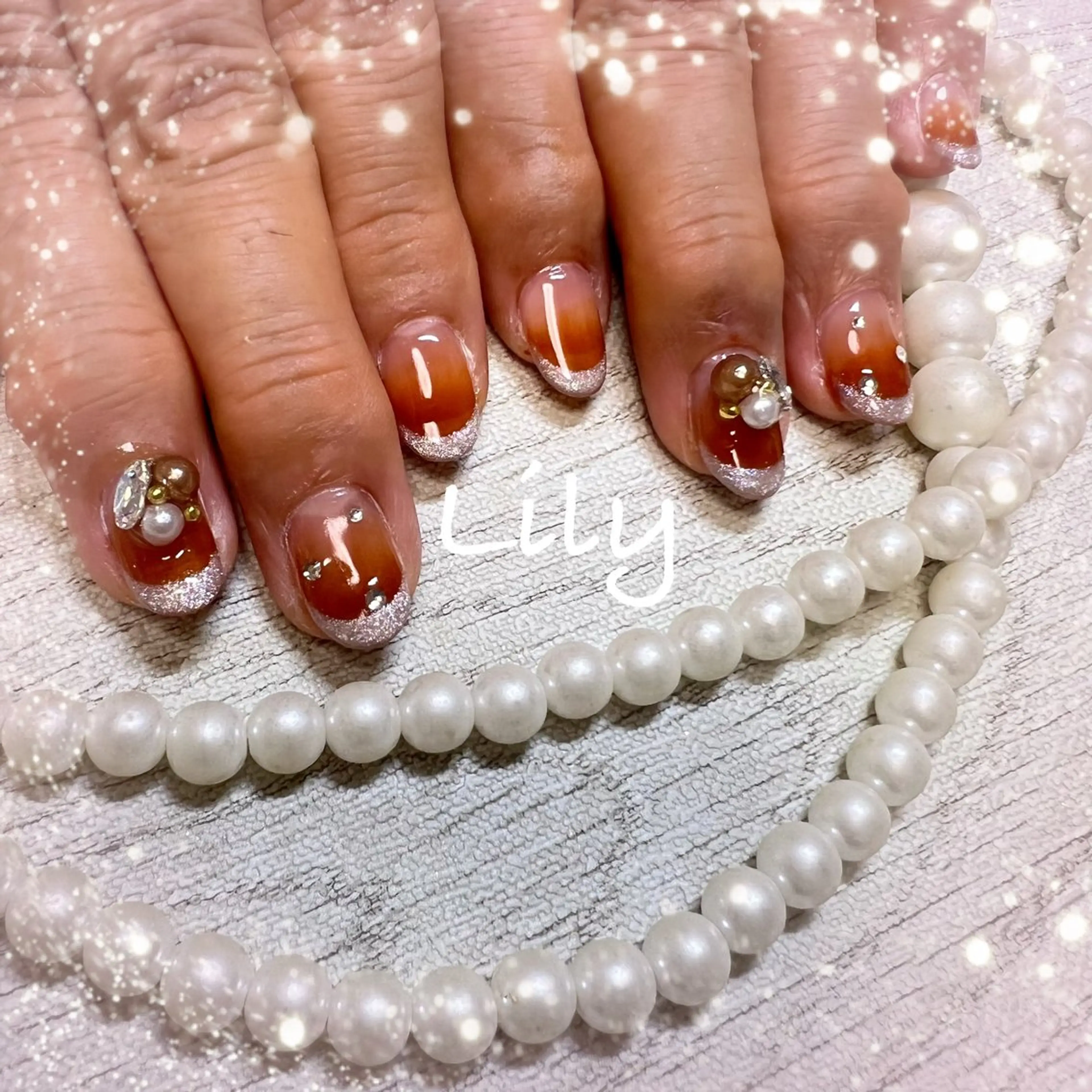 ネイル ハンドネイル Nailsalon Lilyのネイルデザイン