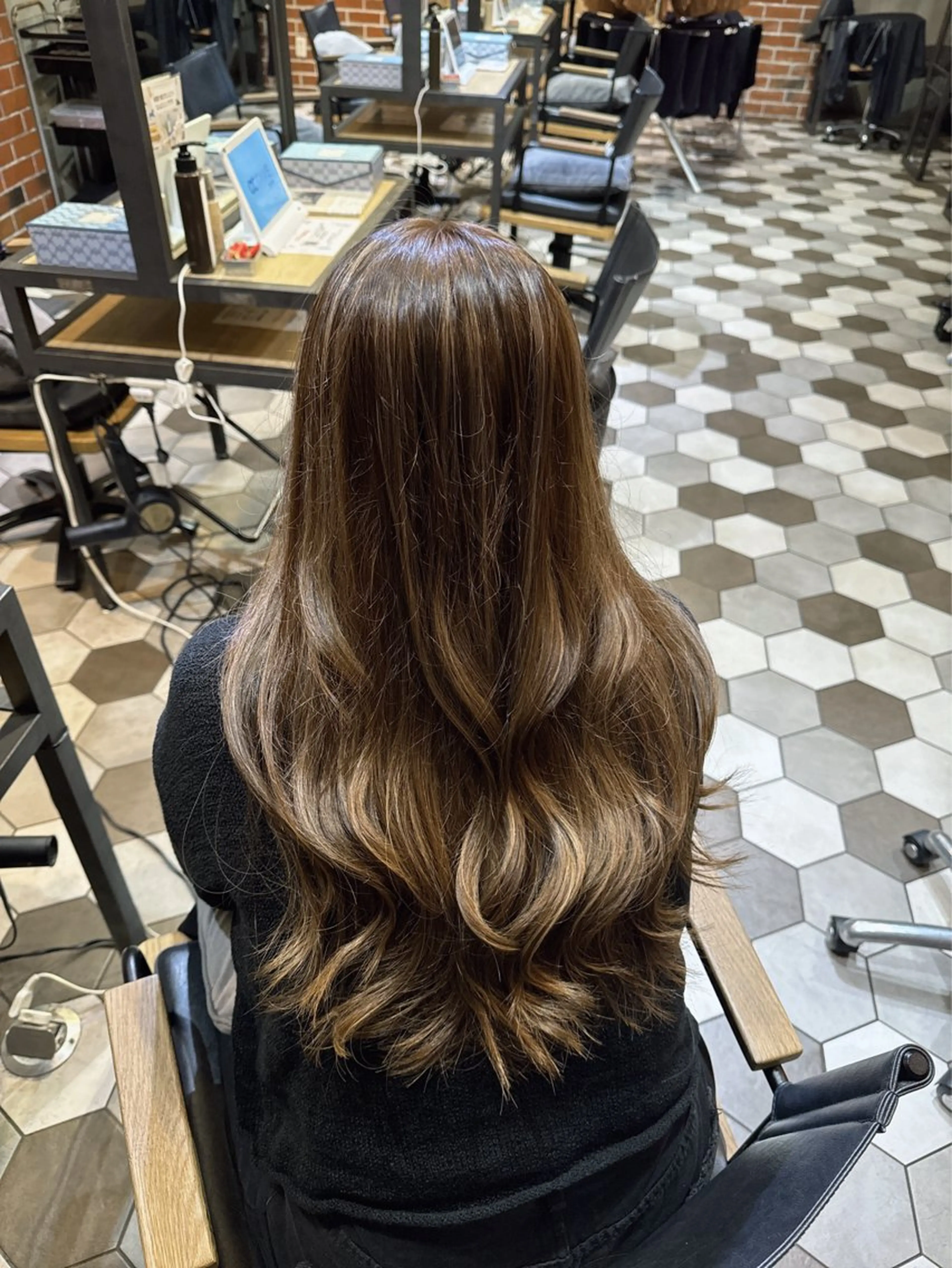 ロング レイヤーカット/髪質 改善/Hayatoのヘアスタイル