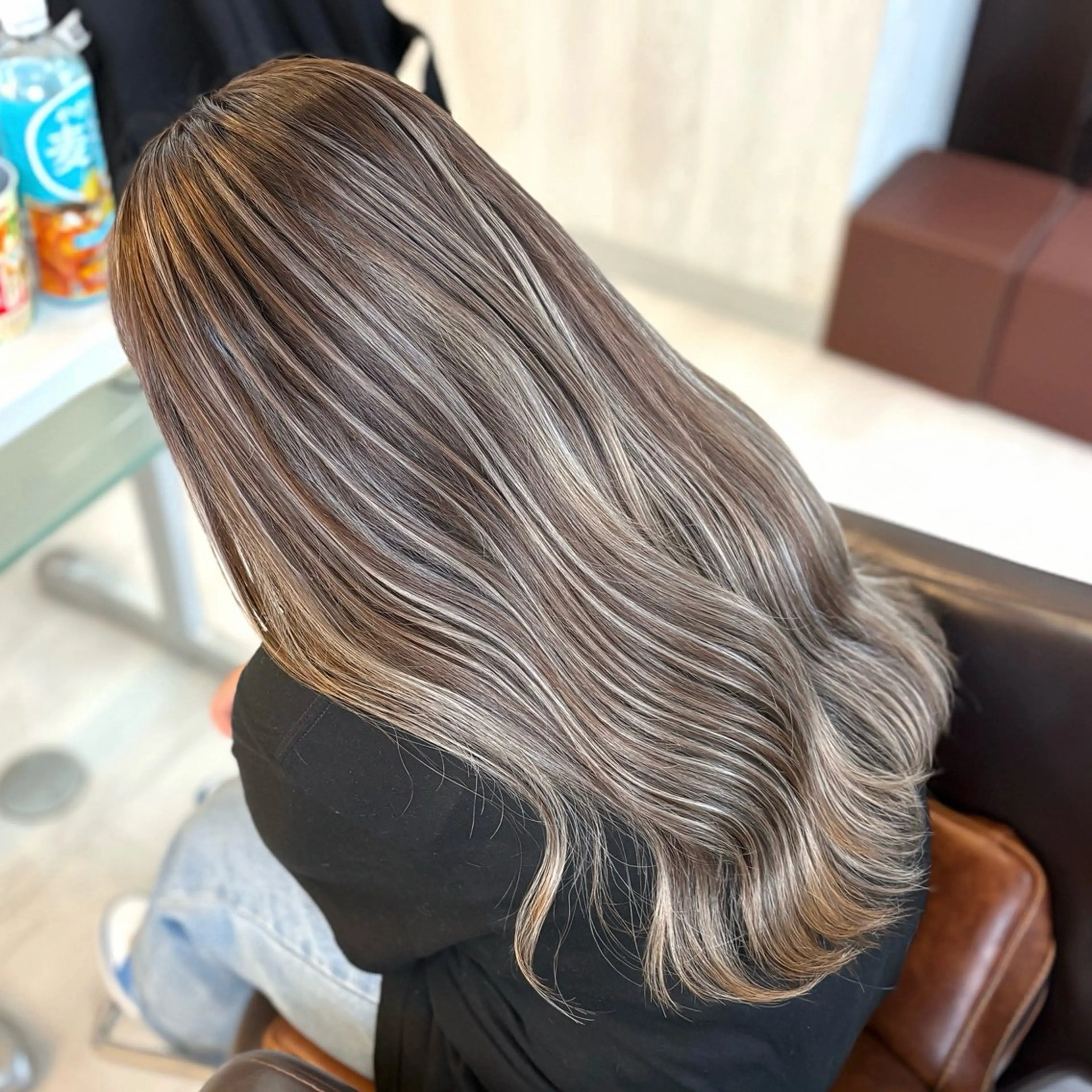 ロング ヘアカラー 🇺🇸ハイライト 🌵satsukiのヘアスタイル