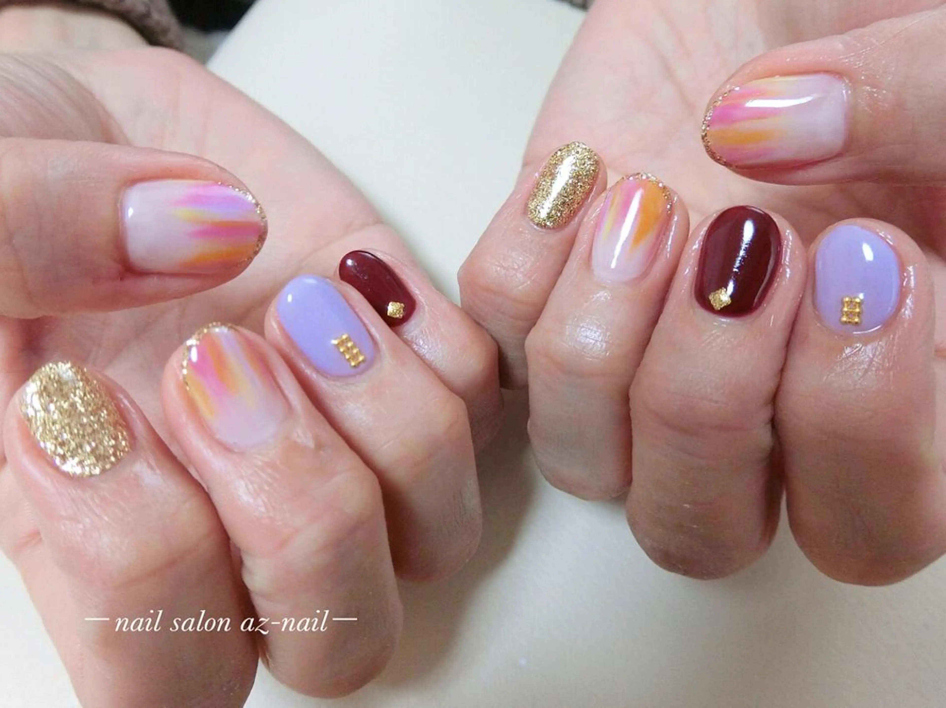 ネイル 井上 梓のネイルデザイン