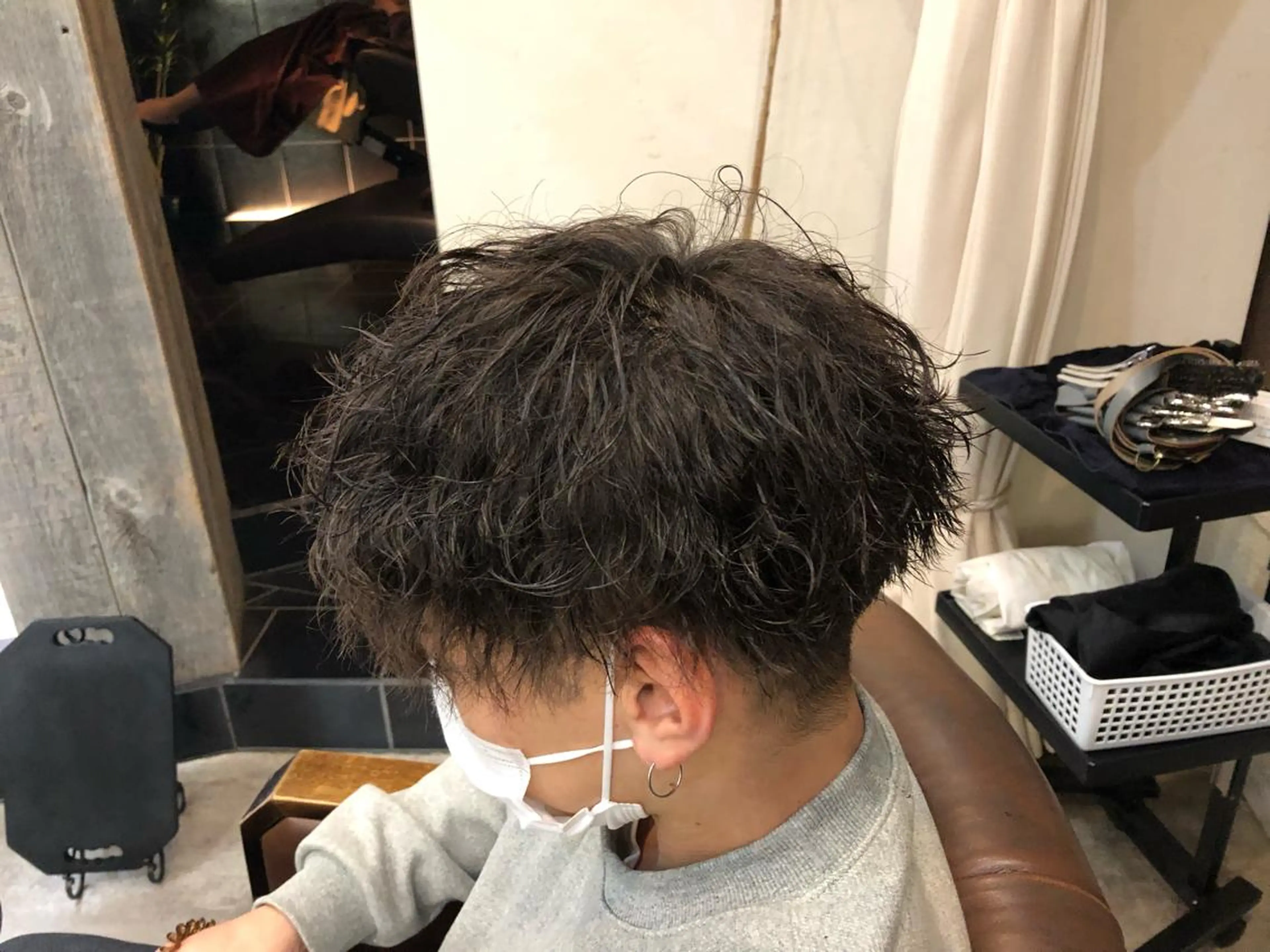 ショート パーマ メンズ メンズパーマ スパイラルパーマ ケイゴ【店長】 メンズパーマ特化のヘアスタイル