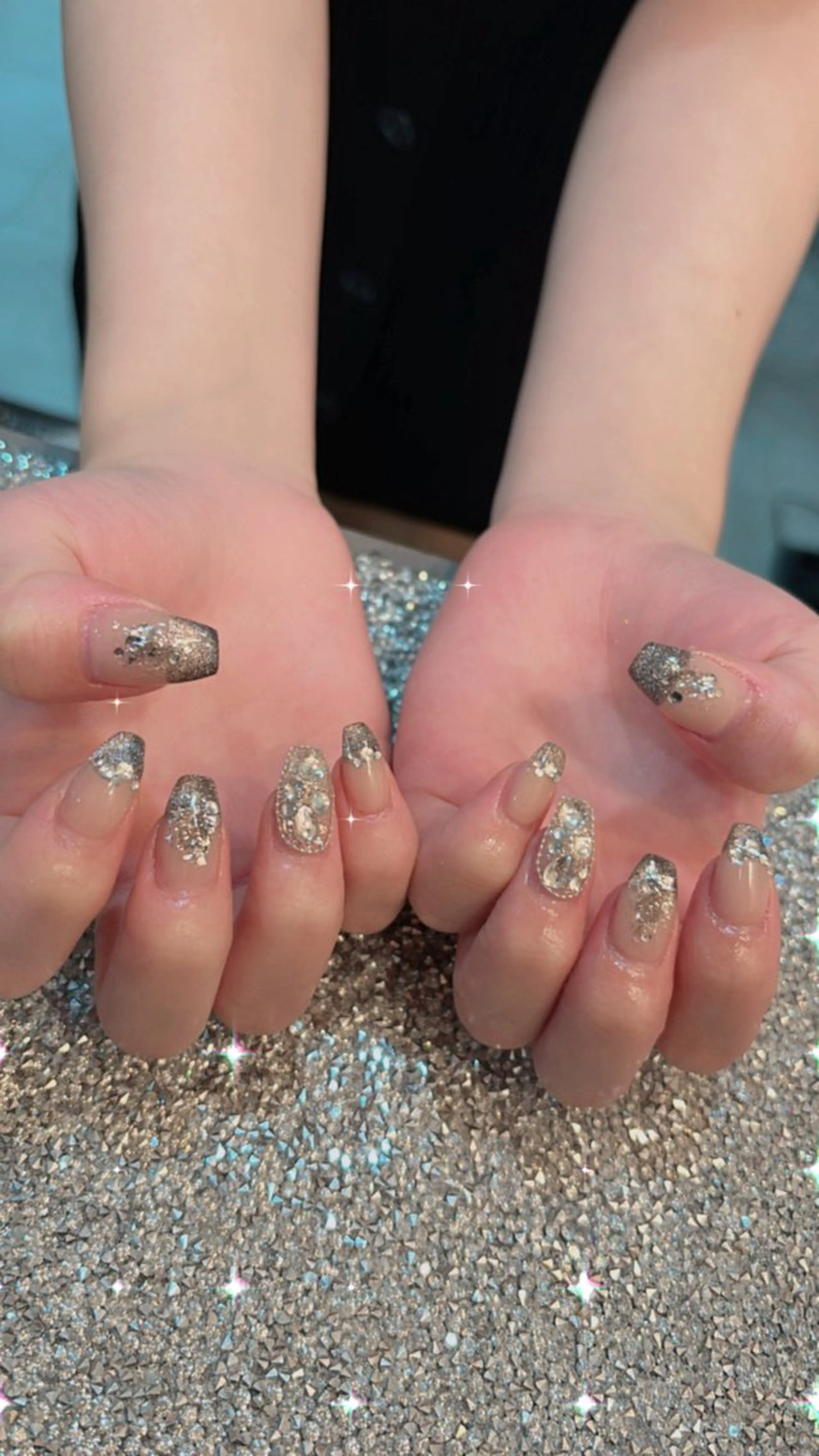 ネイル マグネットネイル ハンドネイル wooone所属・鶴橋wooone nail.rieのネイルデザイン