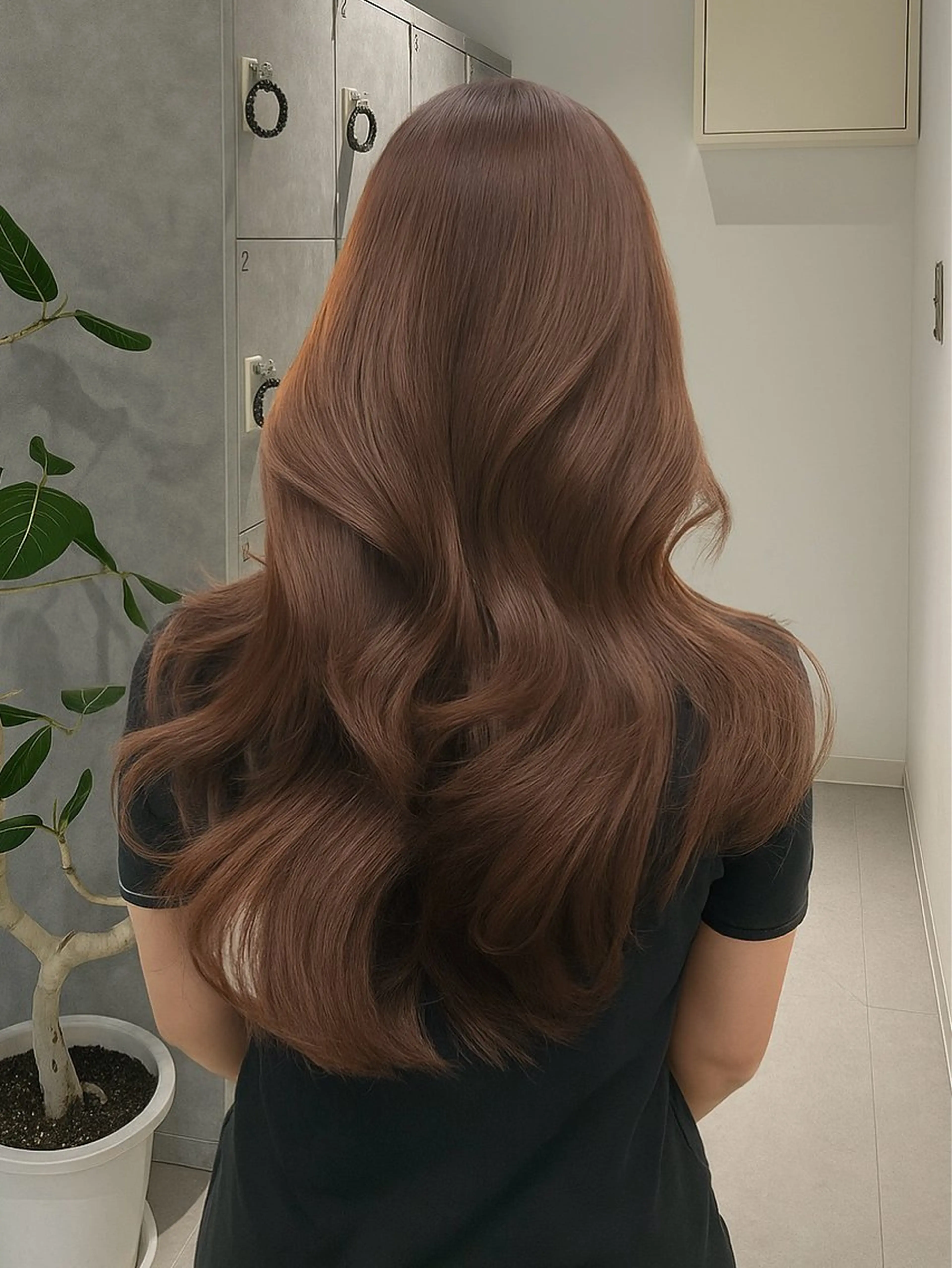 ロング カラー ヘアカラー 韓国ヘア/レイヤー/ sara 🎀のヘアスタイル