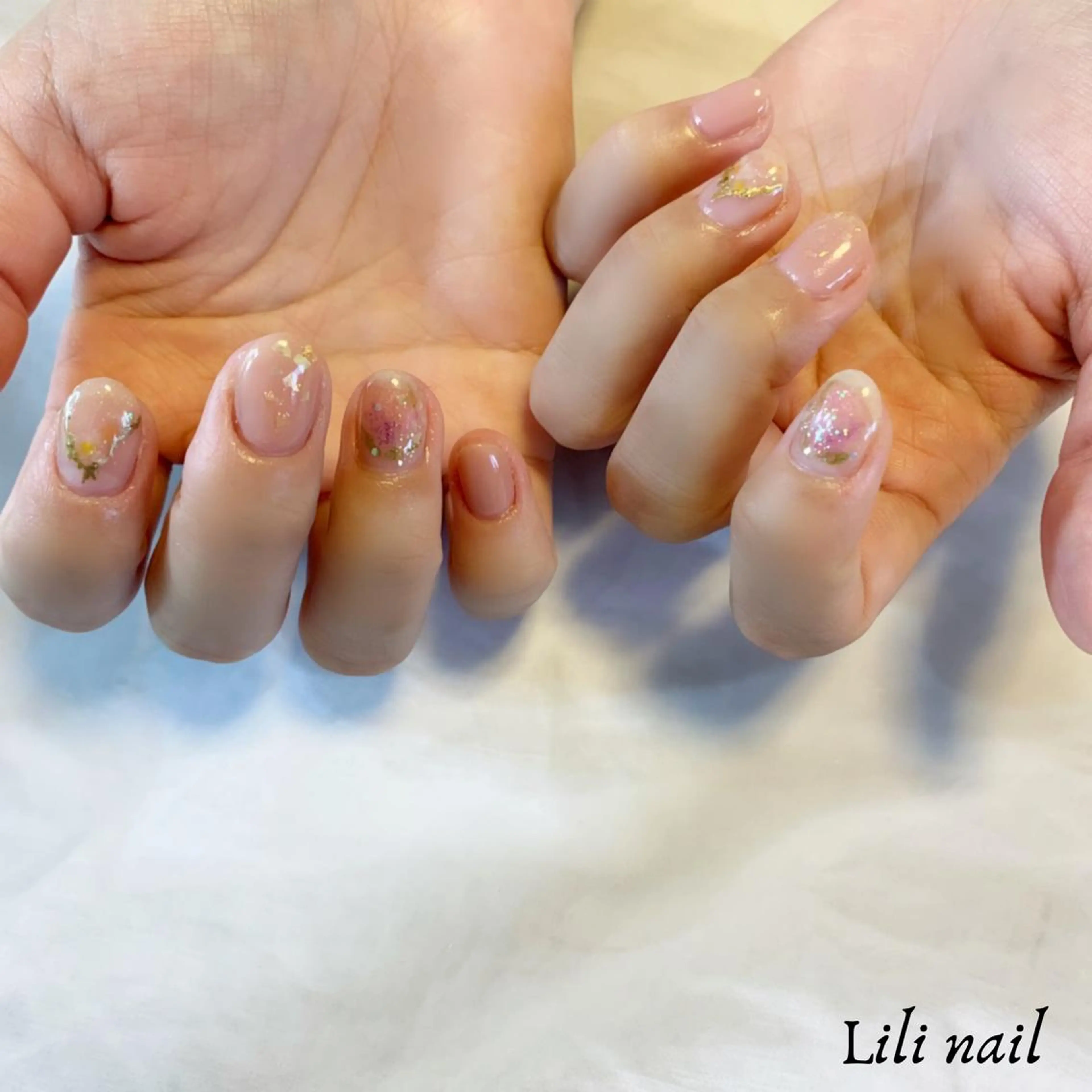 ショート ネイル ハンドネイル Lili beauty salon所属・Lilibeauty salonのネイルデザイン