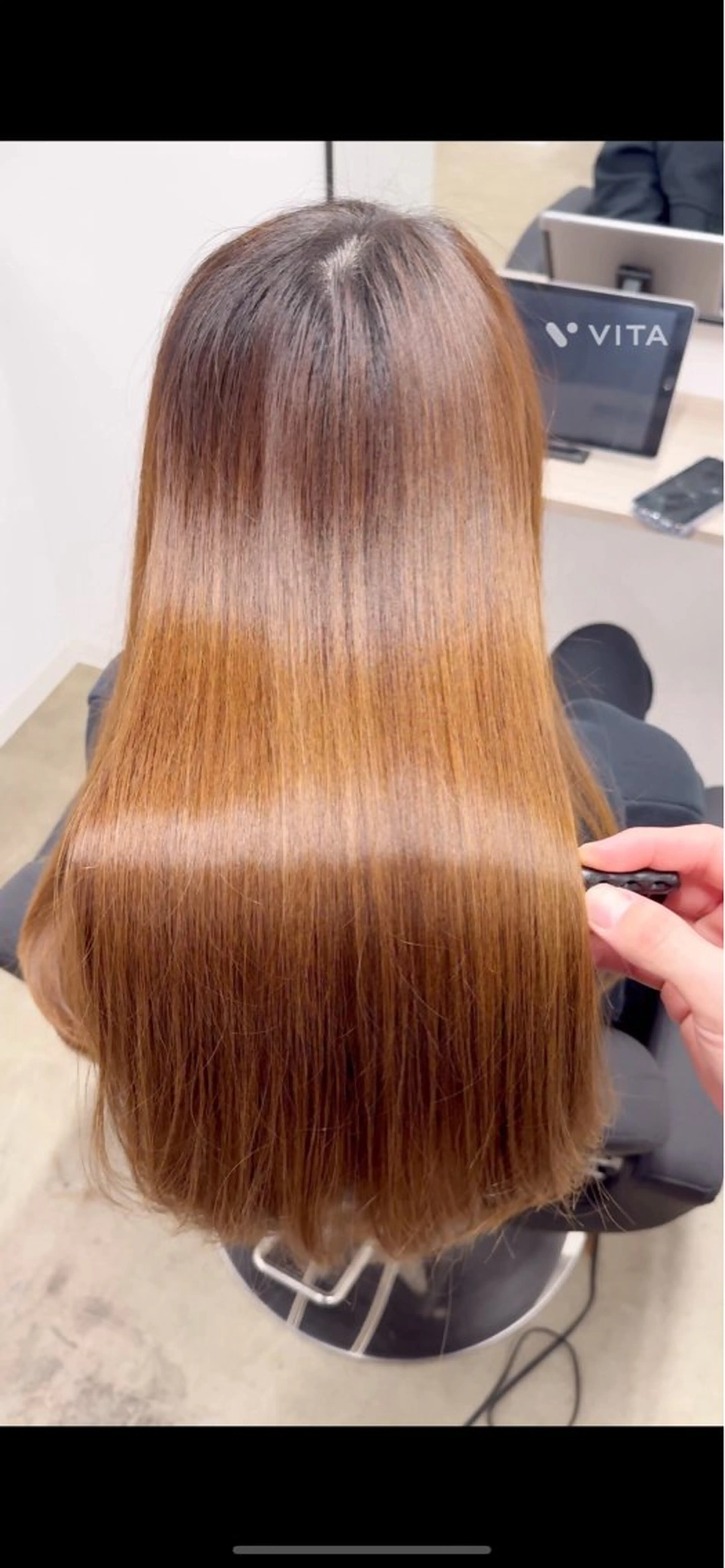 【ご新規様50名限定】カット+髪質改善メテオ縮毛矯正+COREMEの写真