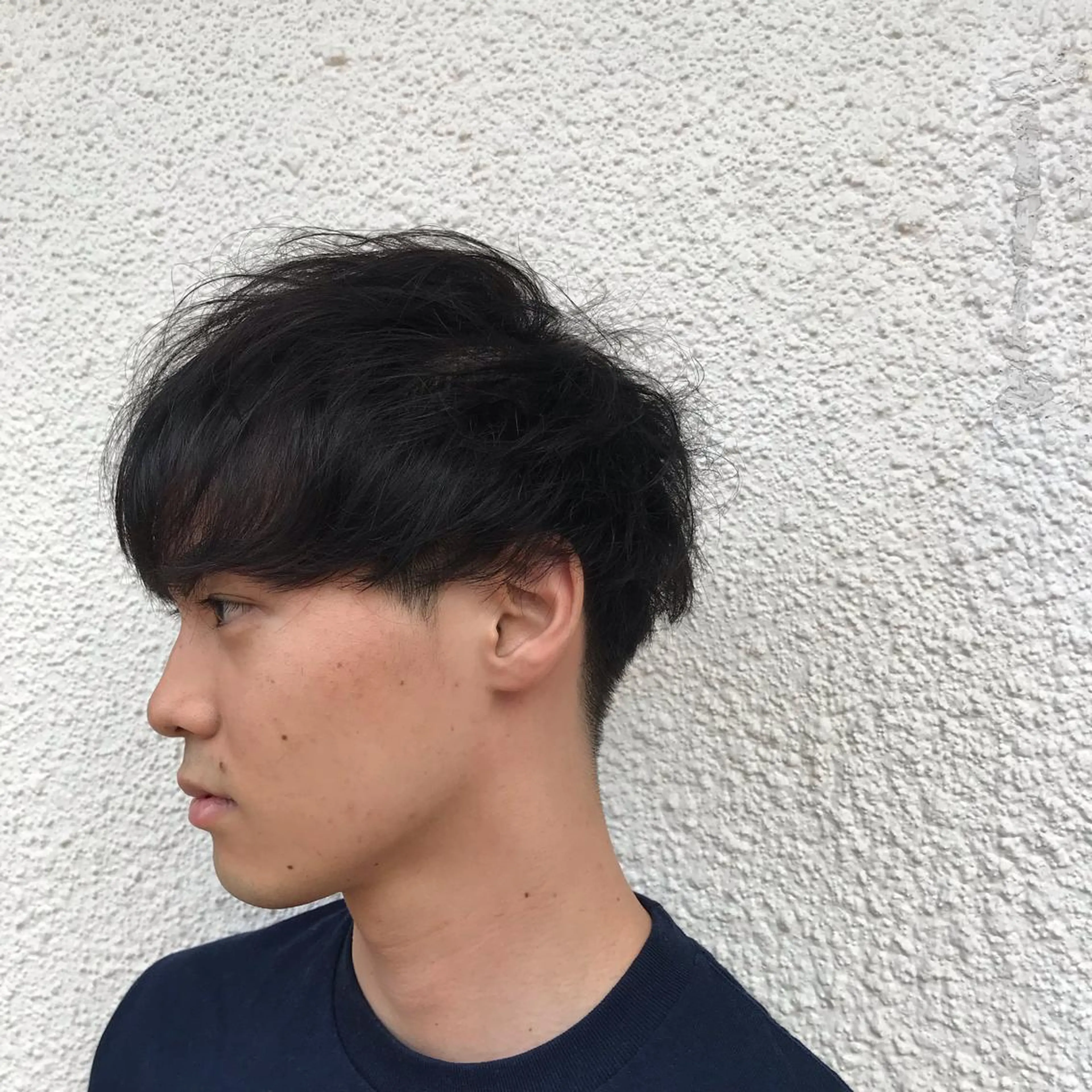 ショート カラー パーマ メンズ JUNTA 梅田茶屋町のヘアスタイル