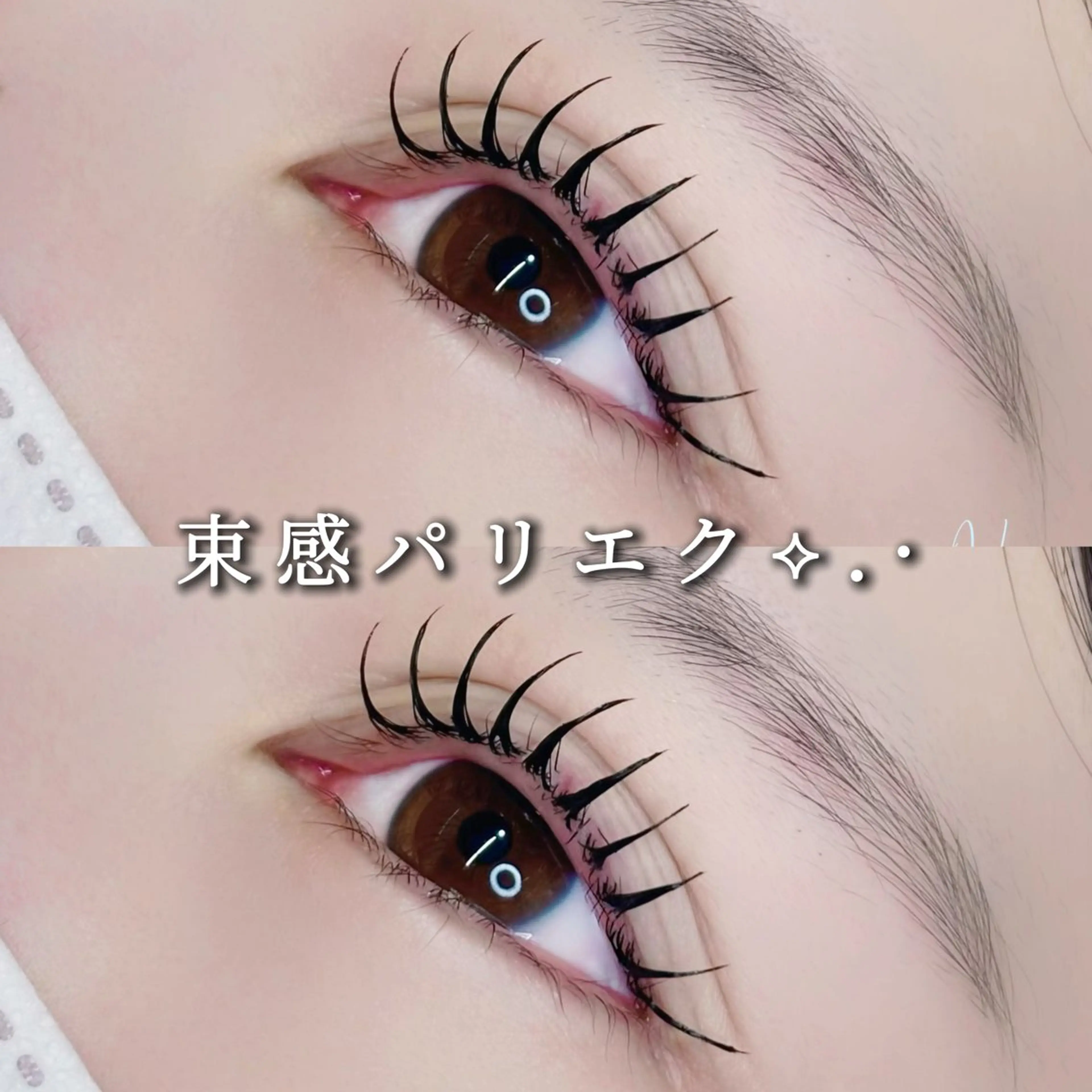 マツエク・マツパ マツパ Eyelist ハラ🤍のマツエク・マツパデザイン