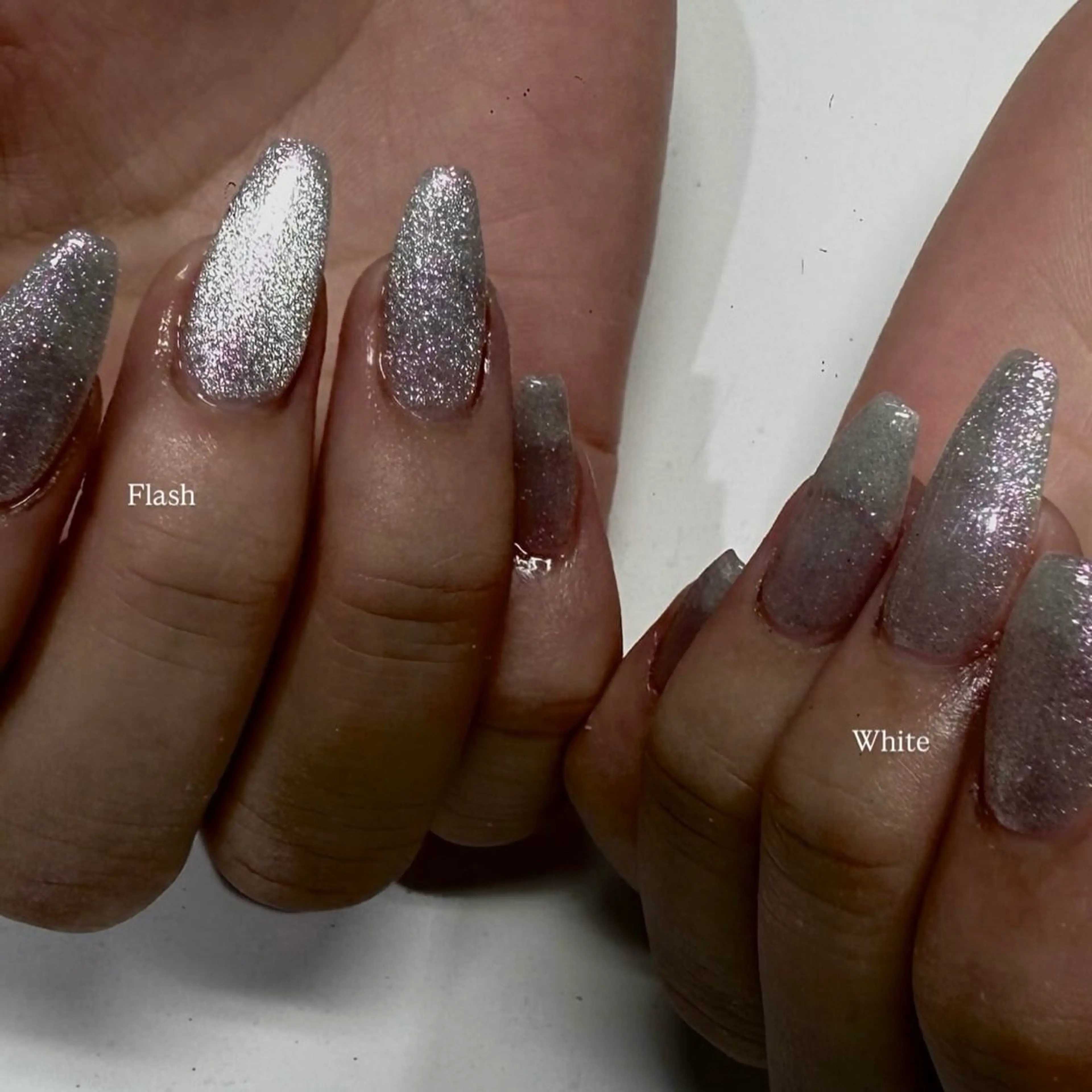 ネイル 長さ出し フラッシュネイル シンプルネイル ハンドネイル WOLTOKYO渋谷 lynのネイルデザイン