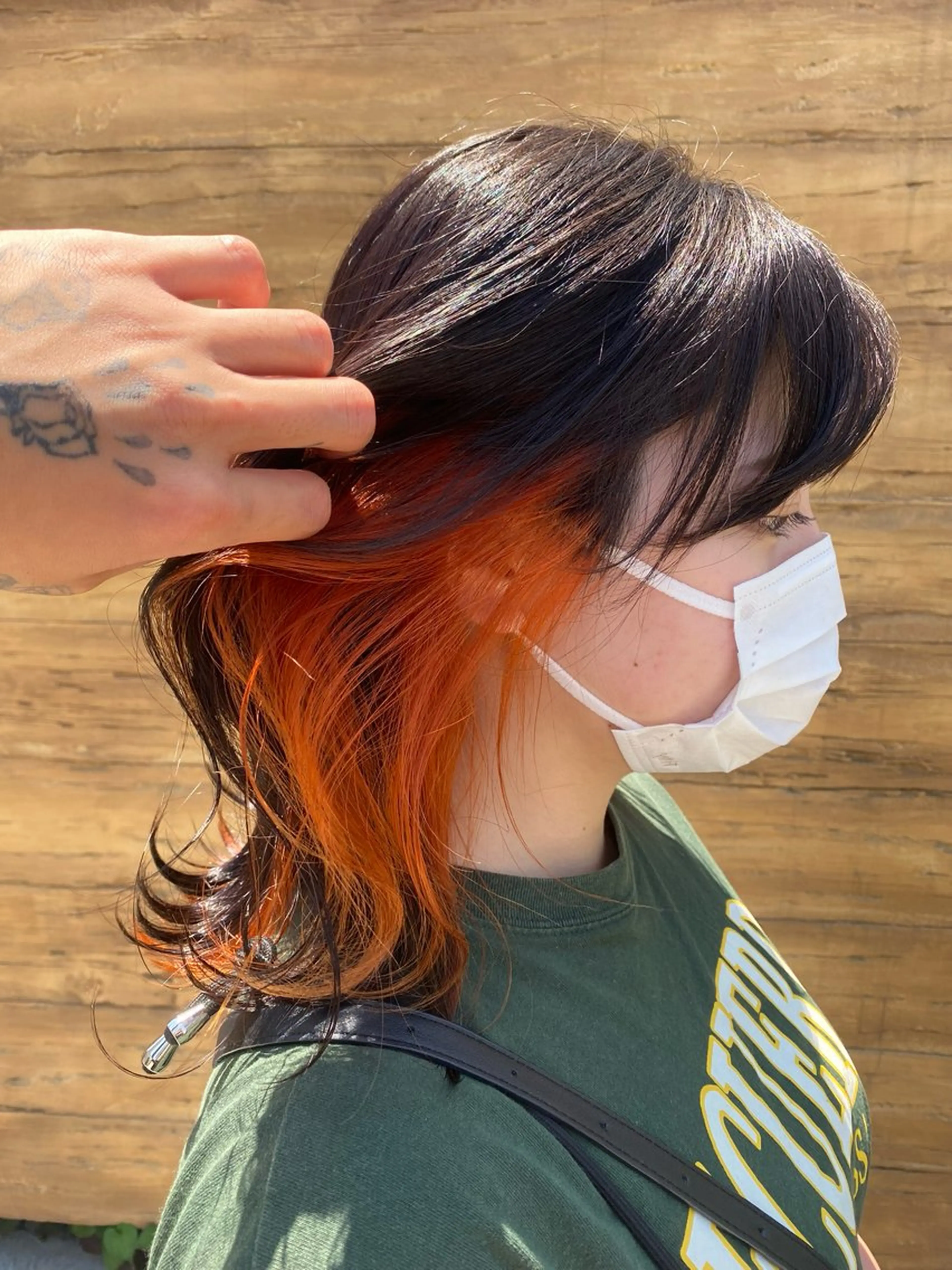 カット+インナーカラー+ao.トリートメント+アロマスパの写真